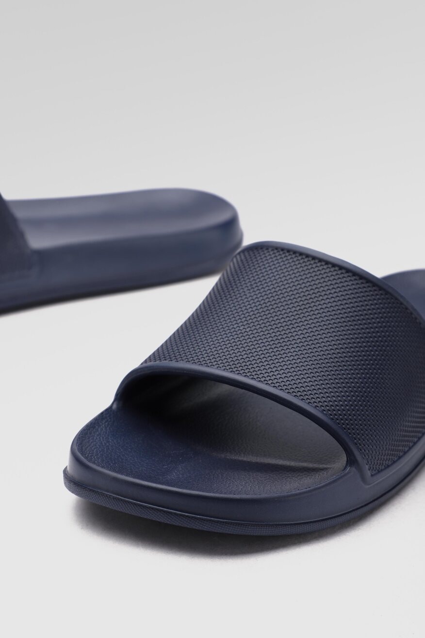 Coqui - Klapki basenowe granatowe - 5903698477527