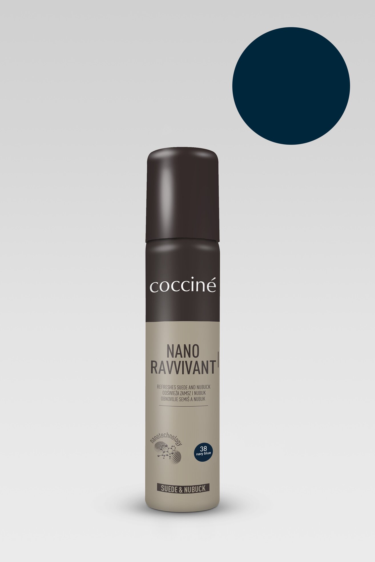 Kosmetyki do obuwia Coccine NANO RAVVIVANT ATOMIZER Granatowy