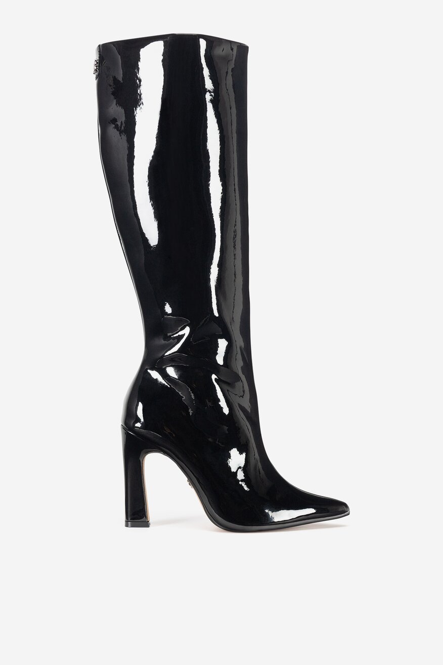 Kozačky NINE WEST ČERNÁ - 5903419352874