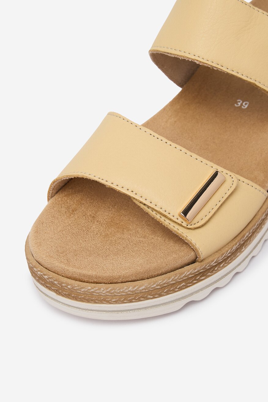 Remonte - Sandały skórzane - 5906751736265