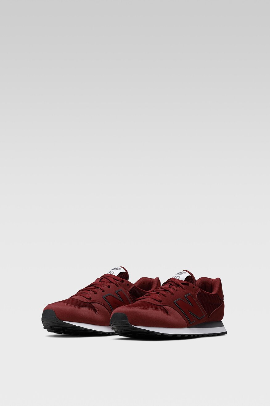 New Balance - Obuwie sportowe bordowe sznurowane - 5903698812786