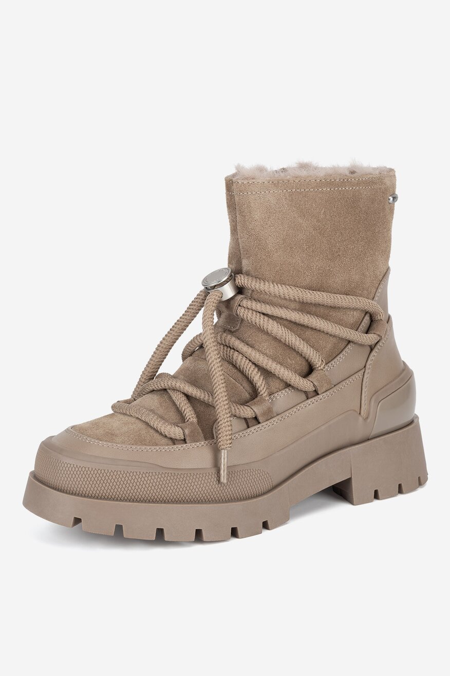 Mexx - Śniegowce zamszowe ocieplane - 5905588926047