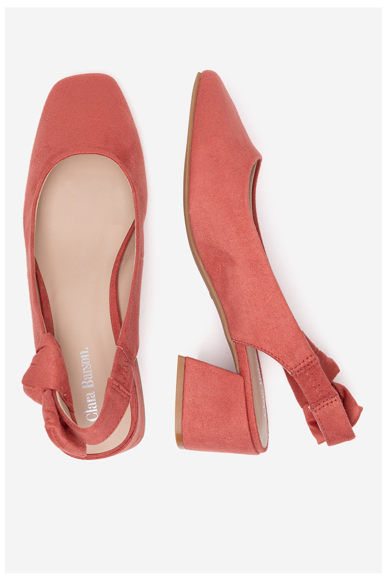 Lodičky Clara Barson LH2002-2 SVĚTLE ČERVENÁ