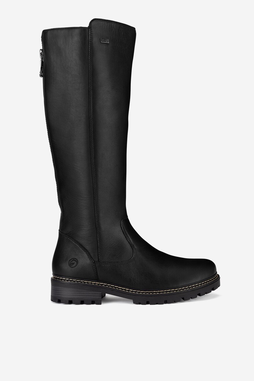 
                Remonte - Oficerki skórzane ocieplane - 2230068904011