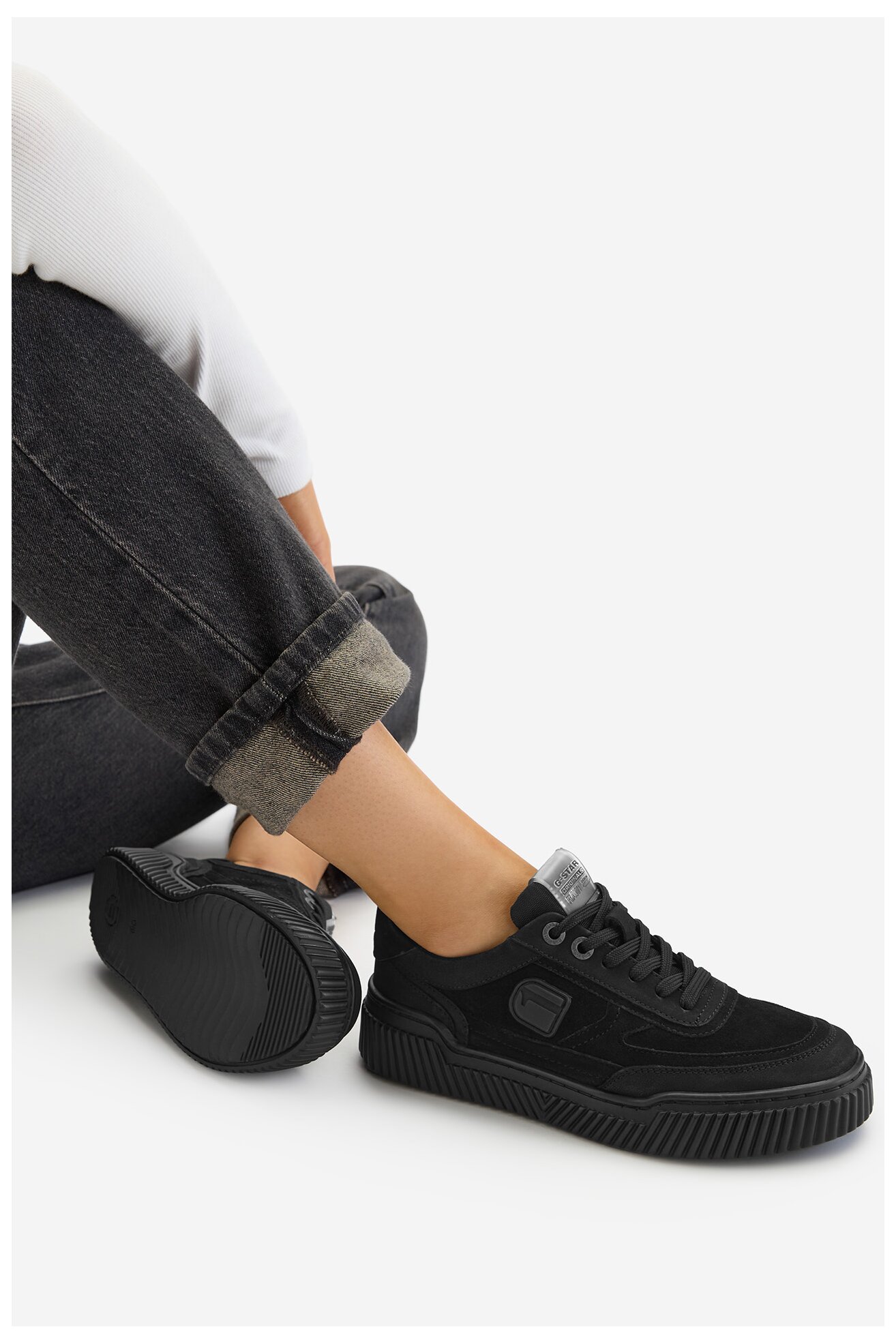 Tornacipő G-STAR RAW CEO-WI16-SABY-02 FEKETE