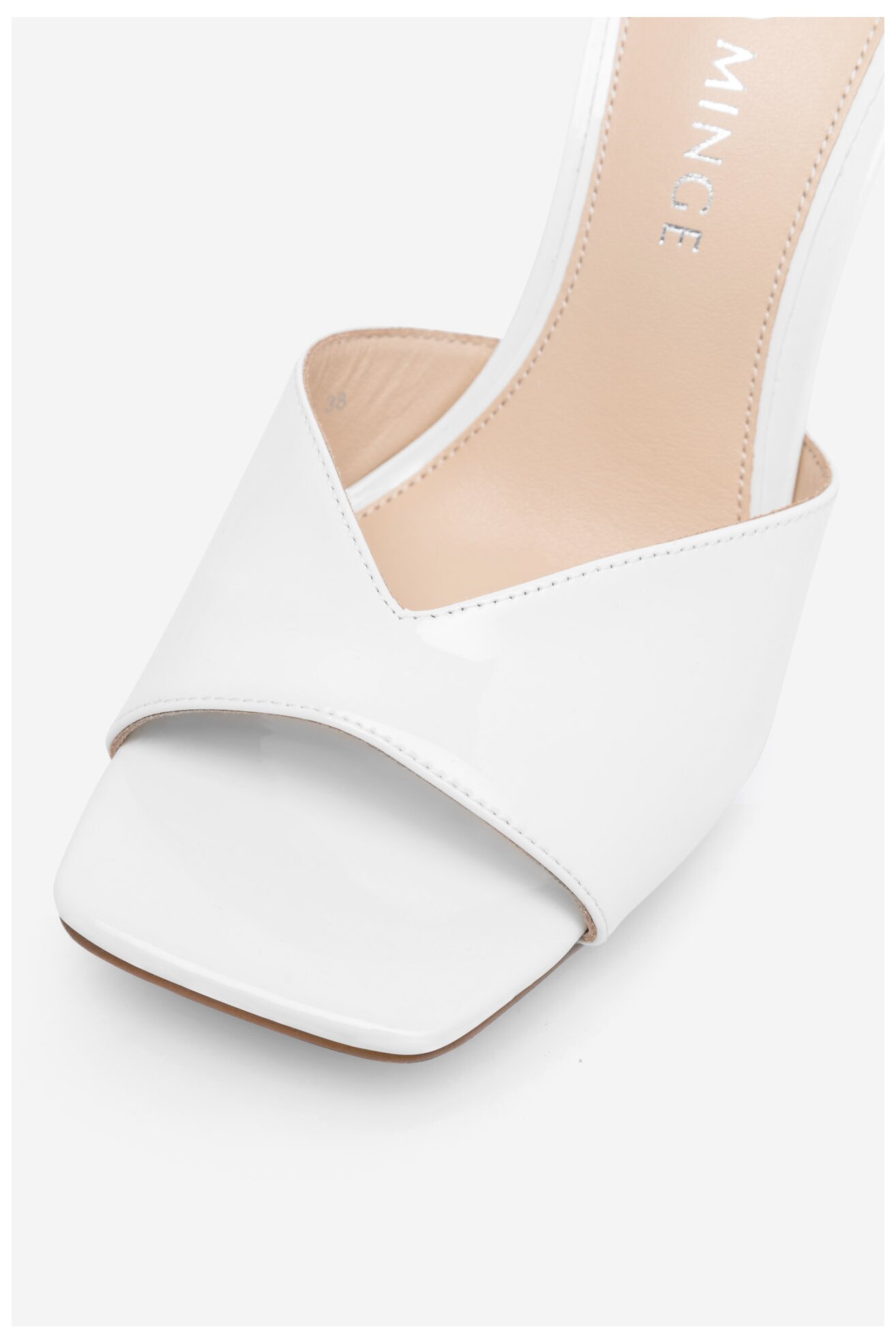 Сандали EVA MINGE STEPHANIE-V1051L-01 БЯЛ