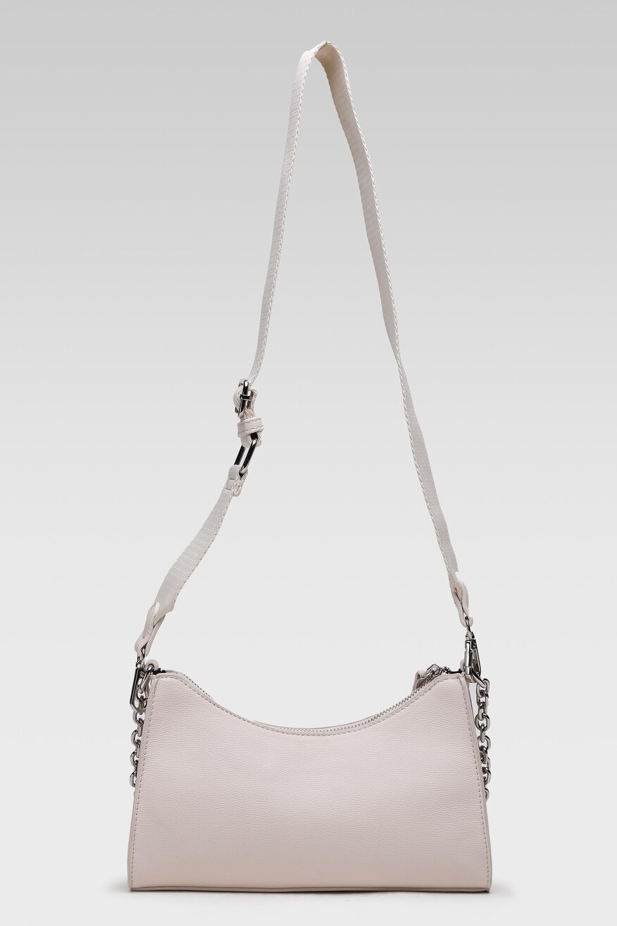 
                DeeZee - Torebka bagietka pastelowa biała - 5904248524739