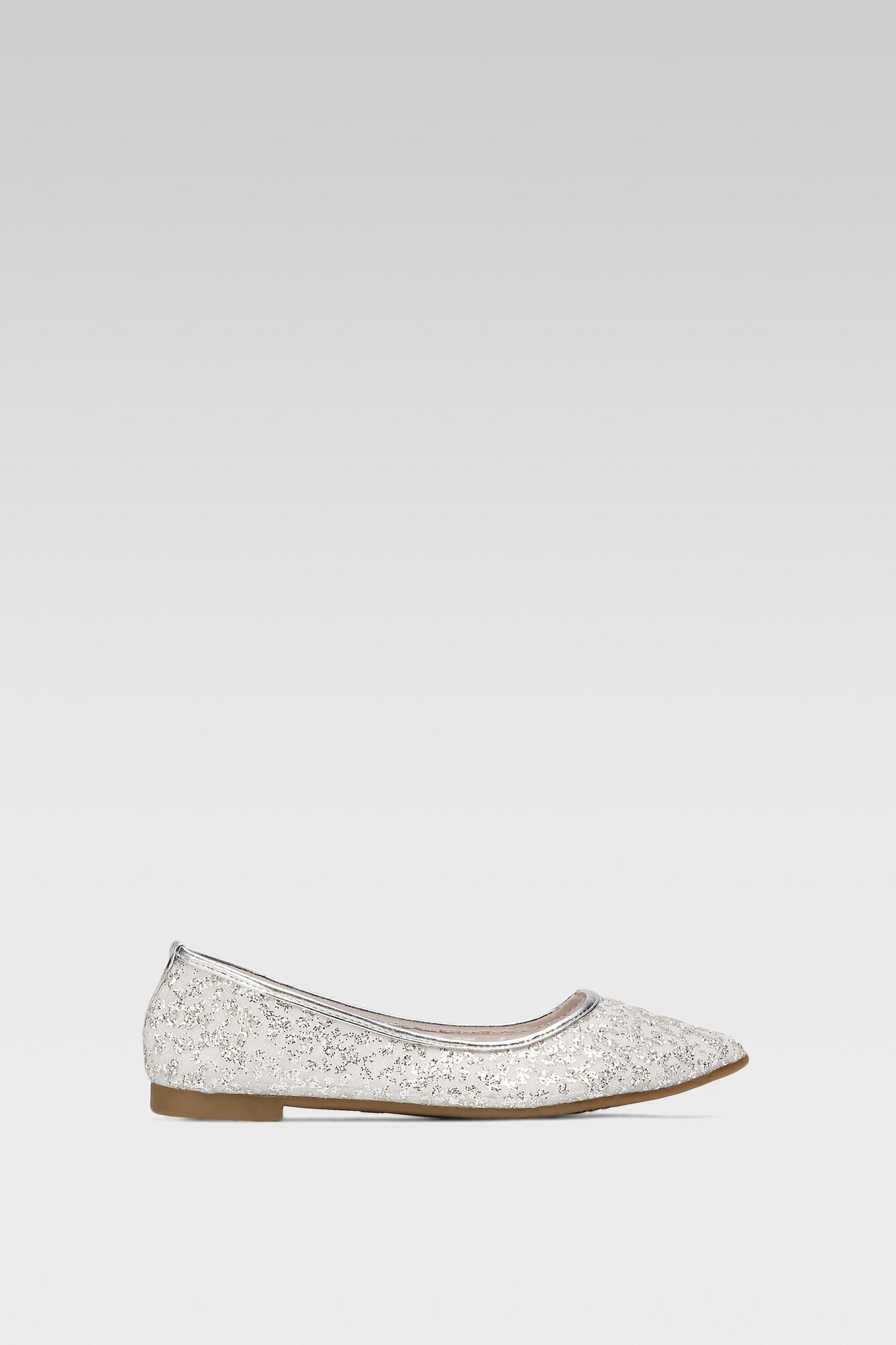 Baleriny Jenny Fairy KL-0911-01 Srebrny
