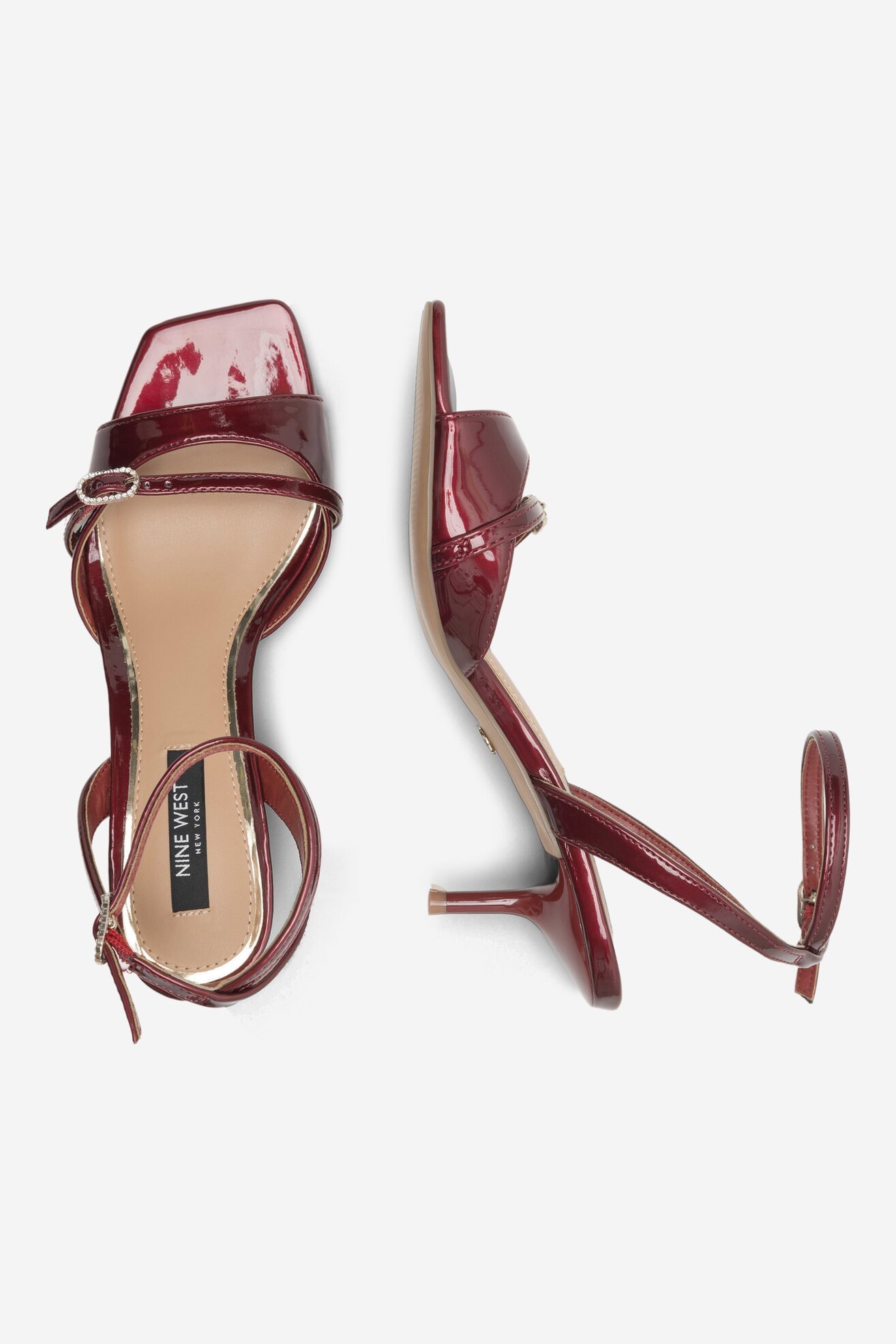 Sandały NINE WEST FEROZA BYCCC02 Czerwony