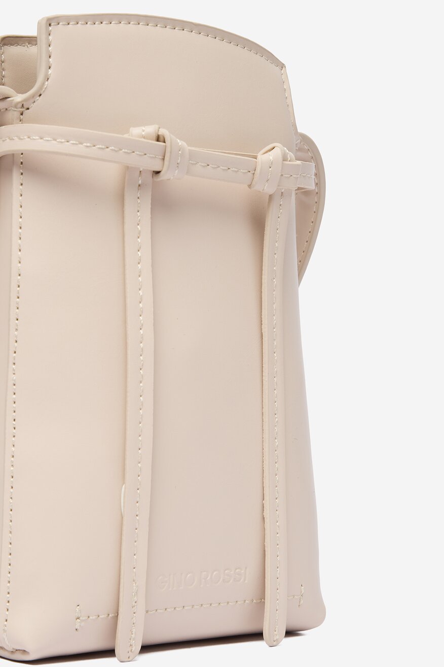 
                Дамска чанта Gino Rossi СЛОНОВА КОСТ - 5906751624968