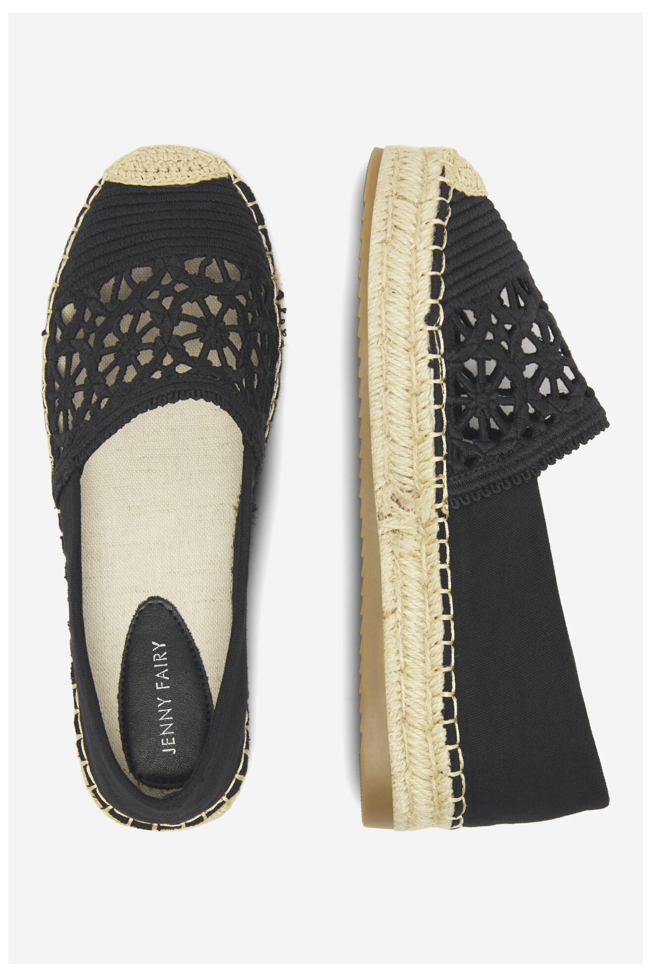 Espadrile Jenny Fairy WSS21119-01 NEGRU