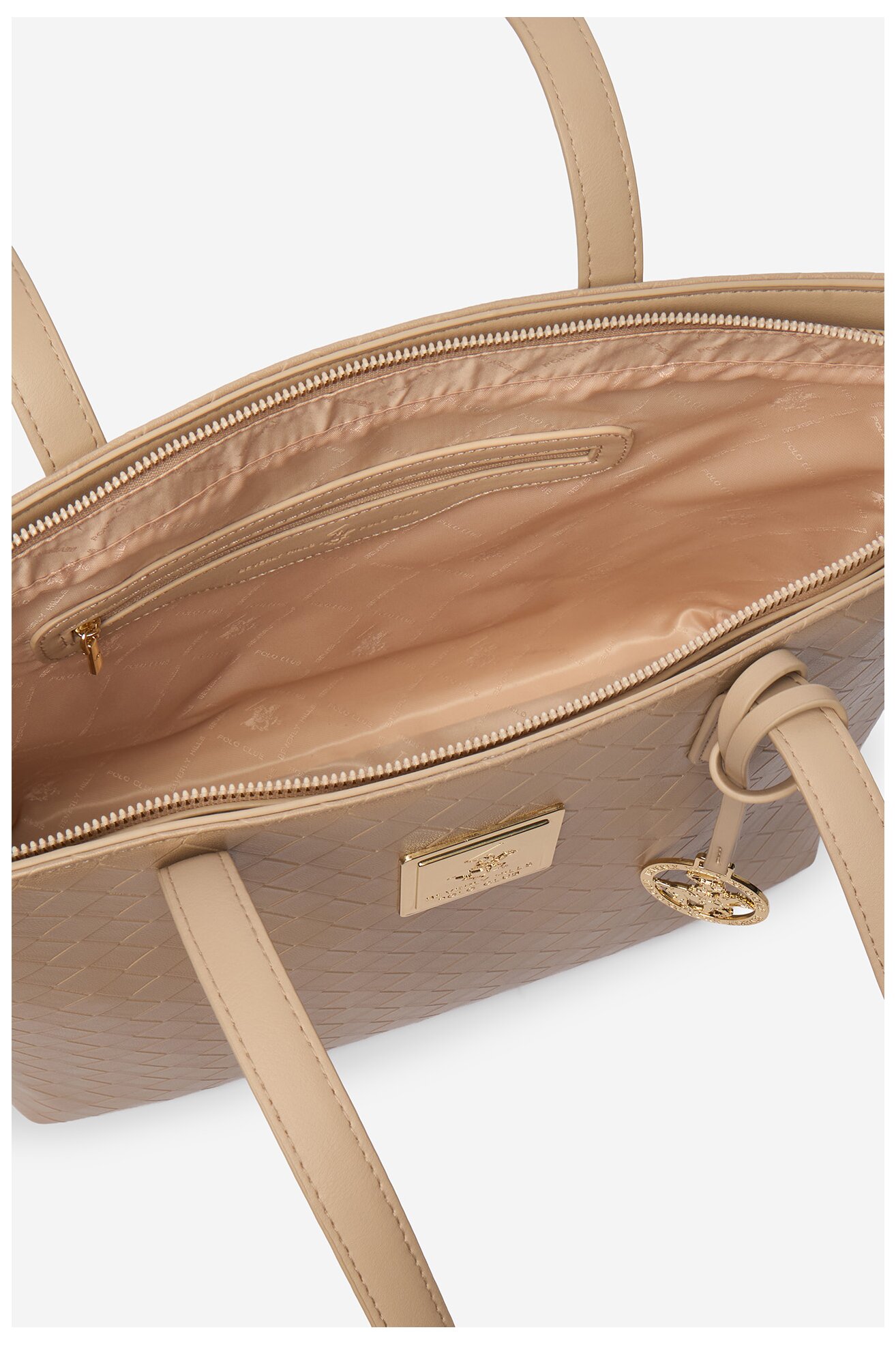 Torebka Beverly Hills Polo Club CEO-BHPC-L-008-09 Beżowy