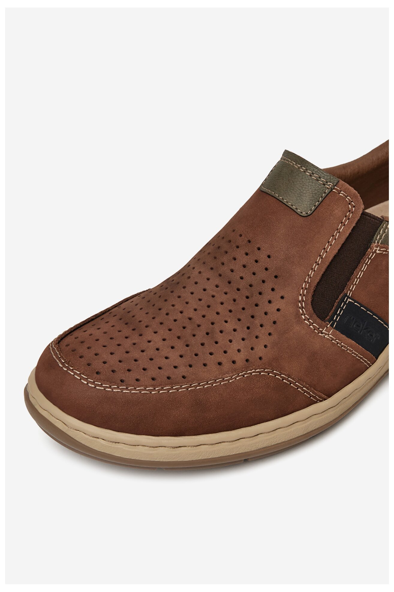 Polobotka Rieker 17371-25 HNĚDÁ