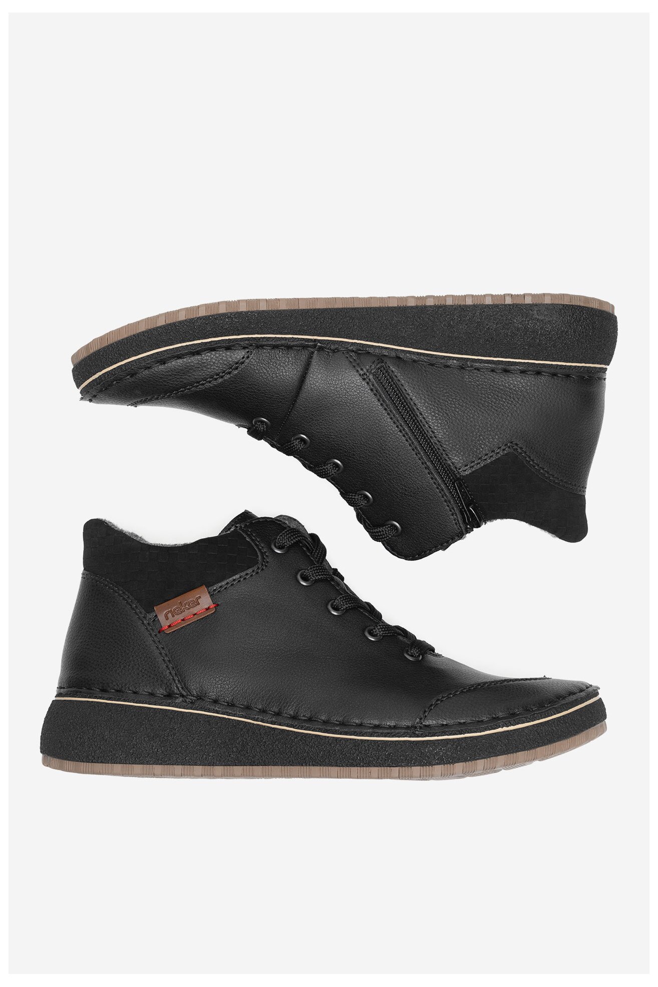 Trzewiki Rieker 50902-00 Czarny