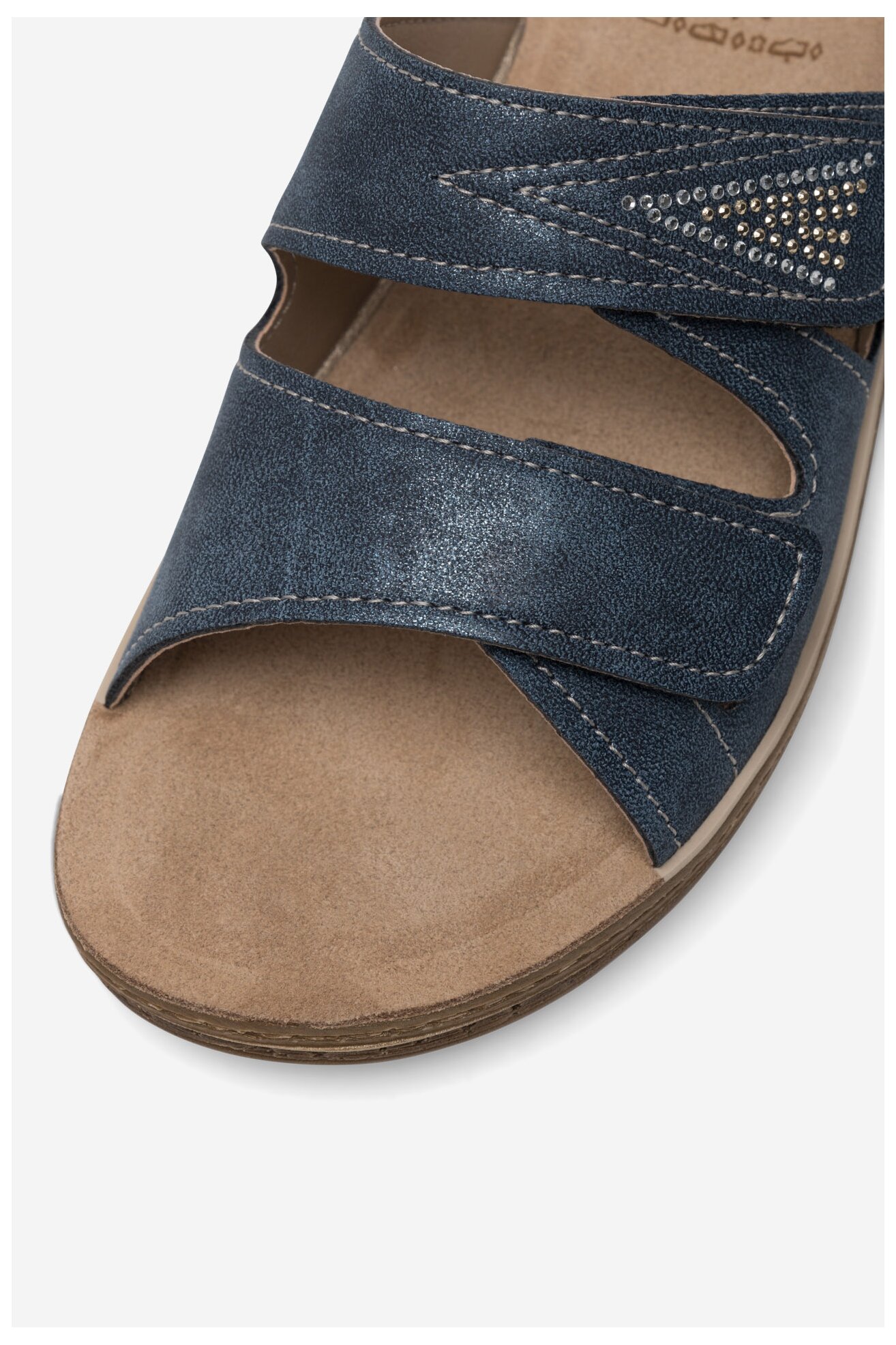 Klapki Inblu PV020100 Granatowy