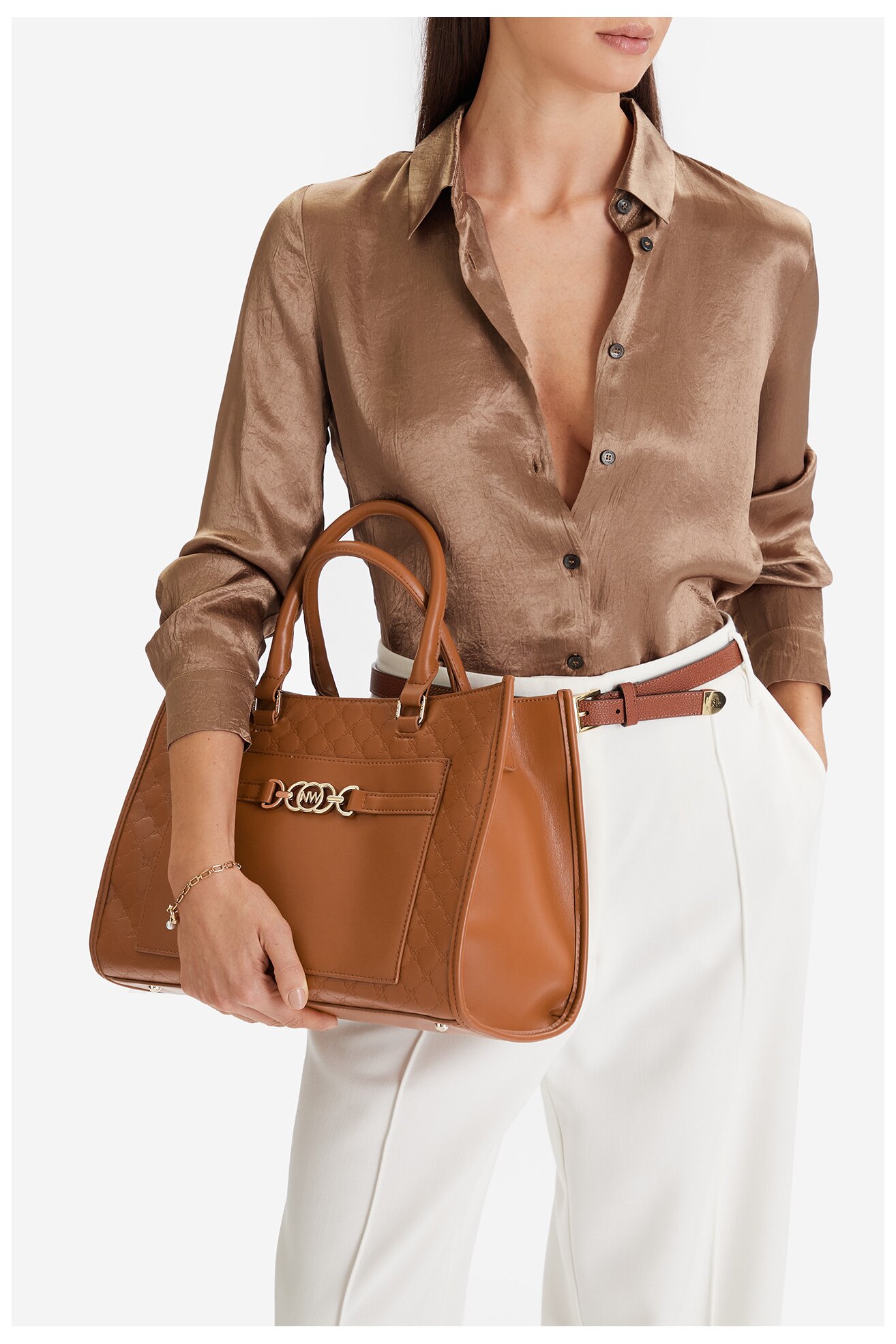 Сумка З Ремінцем NINE WEST CEO-LUNA-II-H242045 ВЕРБЛЮЖИЙ