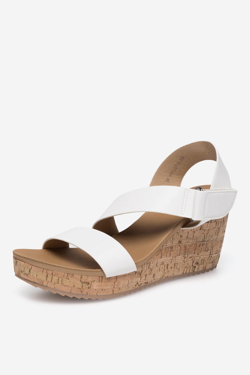 Sandály Clara Barson BÍLÁ - 5905588603634