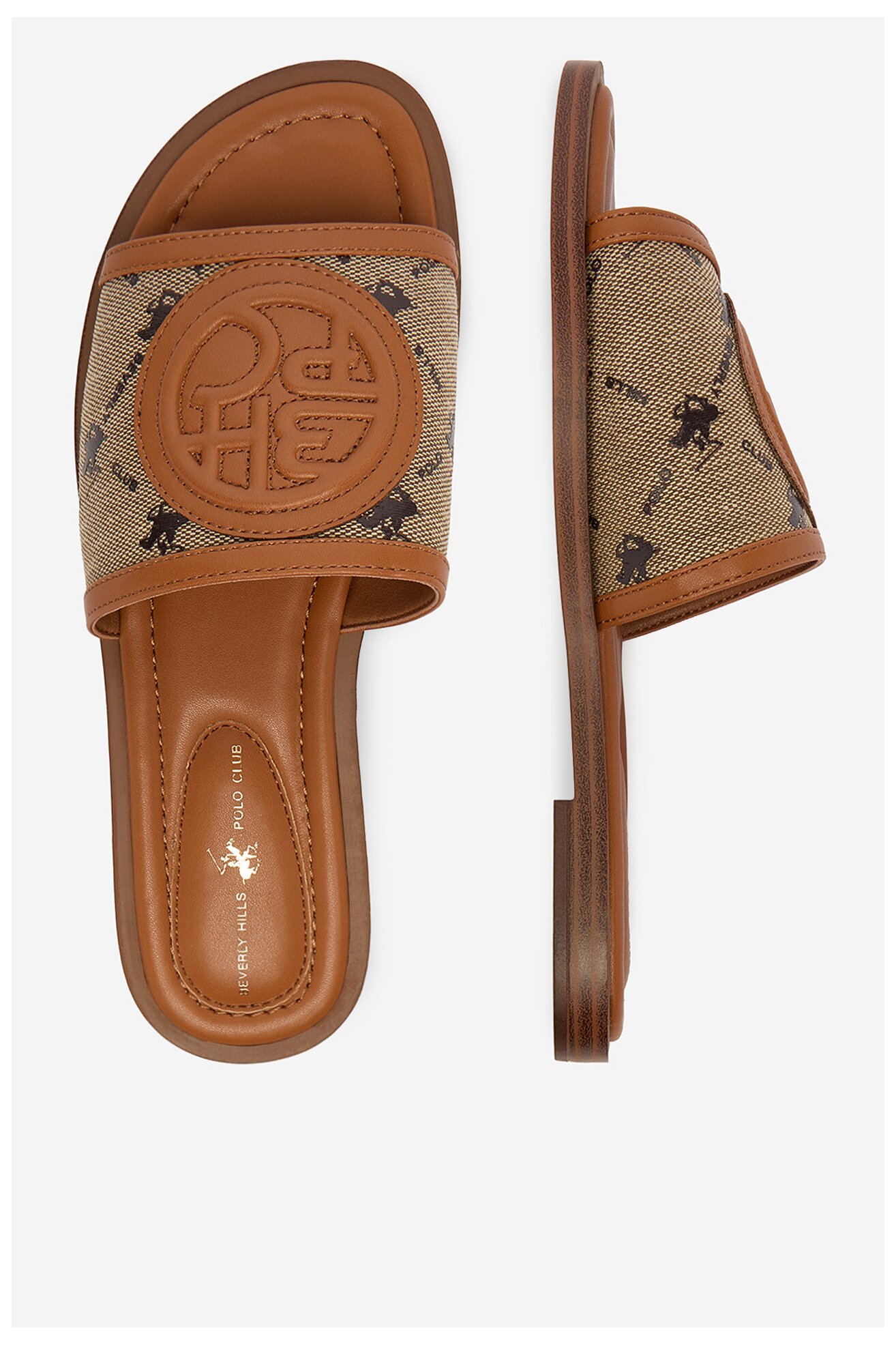 Шльопанець Beverly Hills Polo Club EO-HY6692-3 ВЕРБЛЮЖИЙ