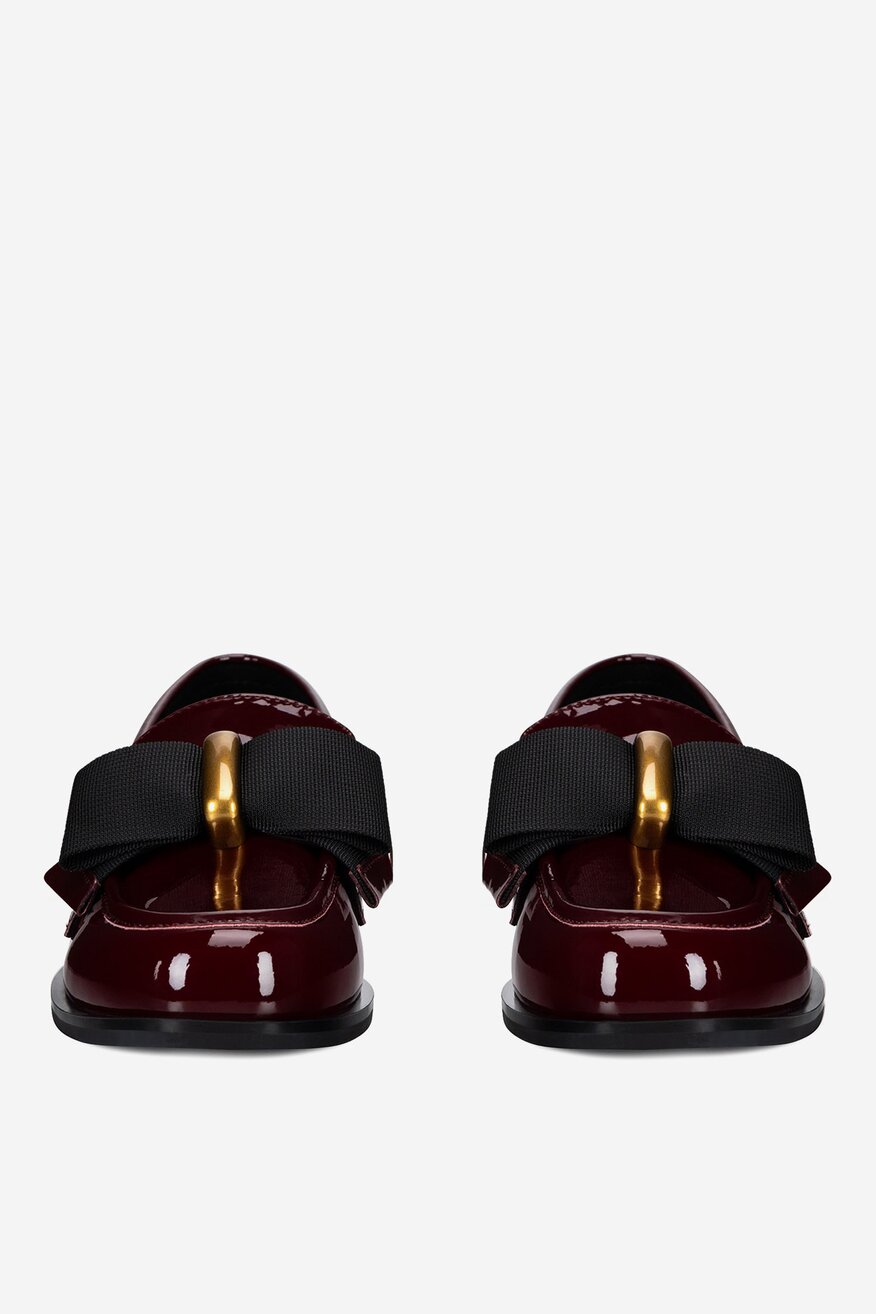 Mokasíny Gino Rossi BORDÓ - 5905588956181