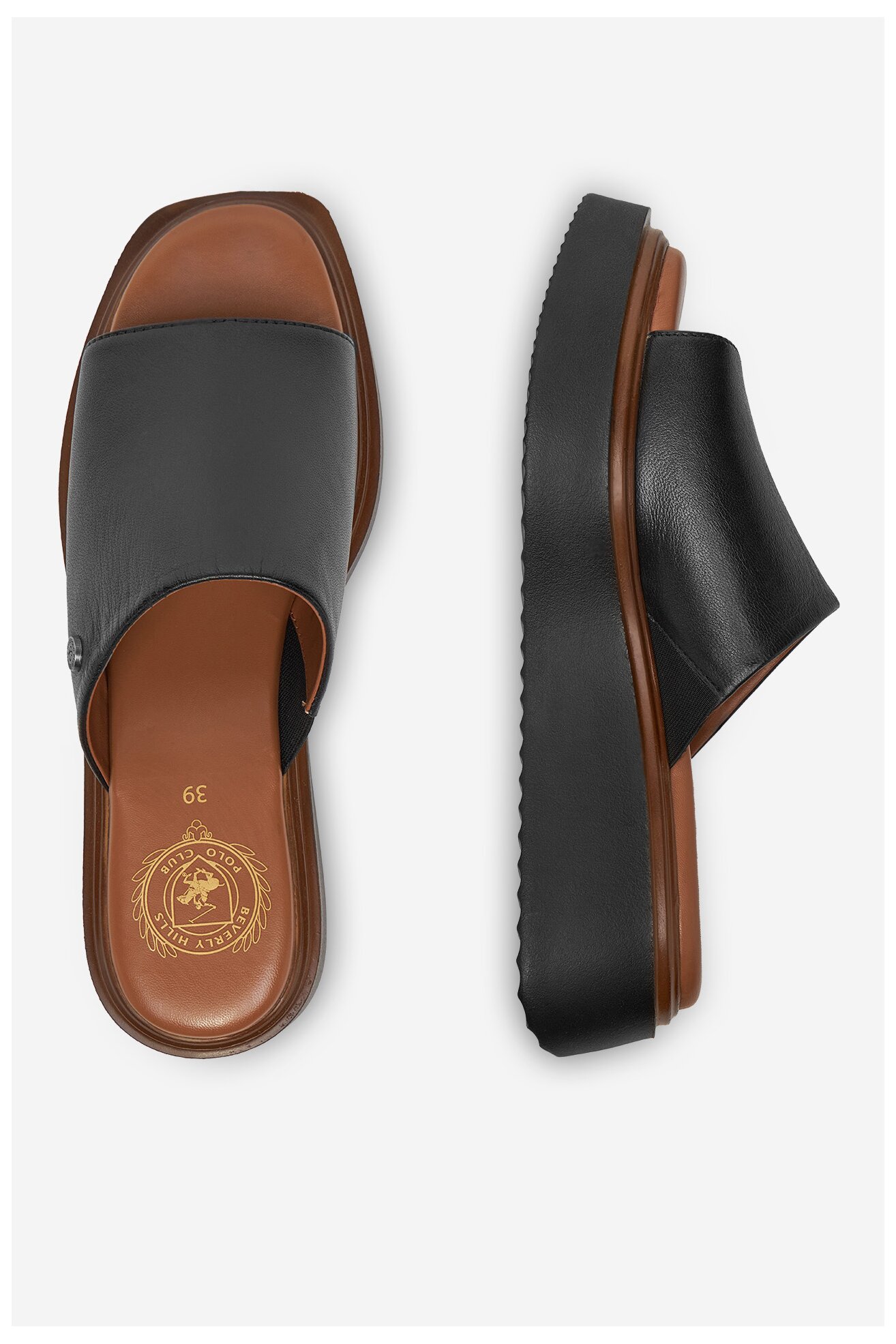 Șlapi Beverly Hills Polo Club WI44-CAGE-03 NEGRU