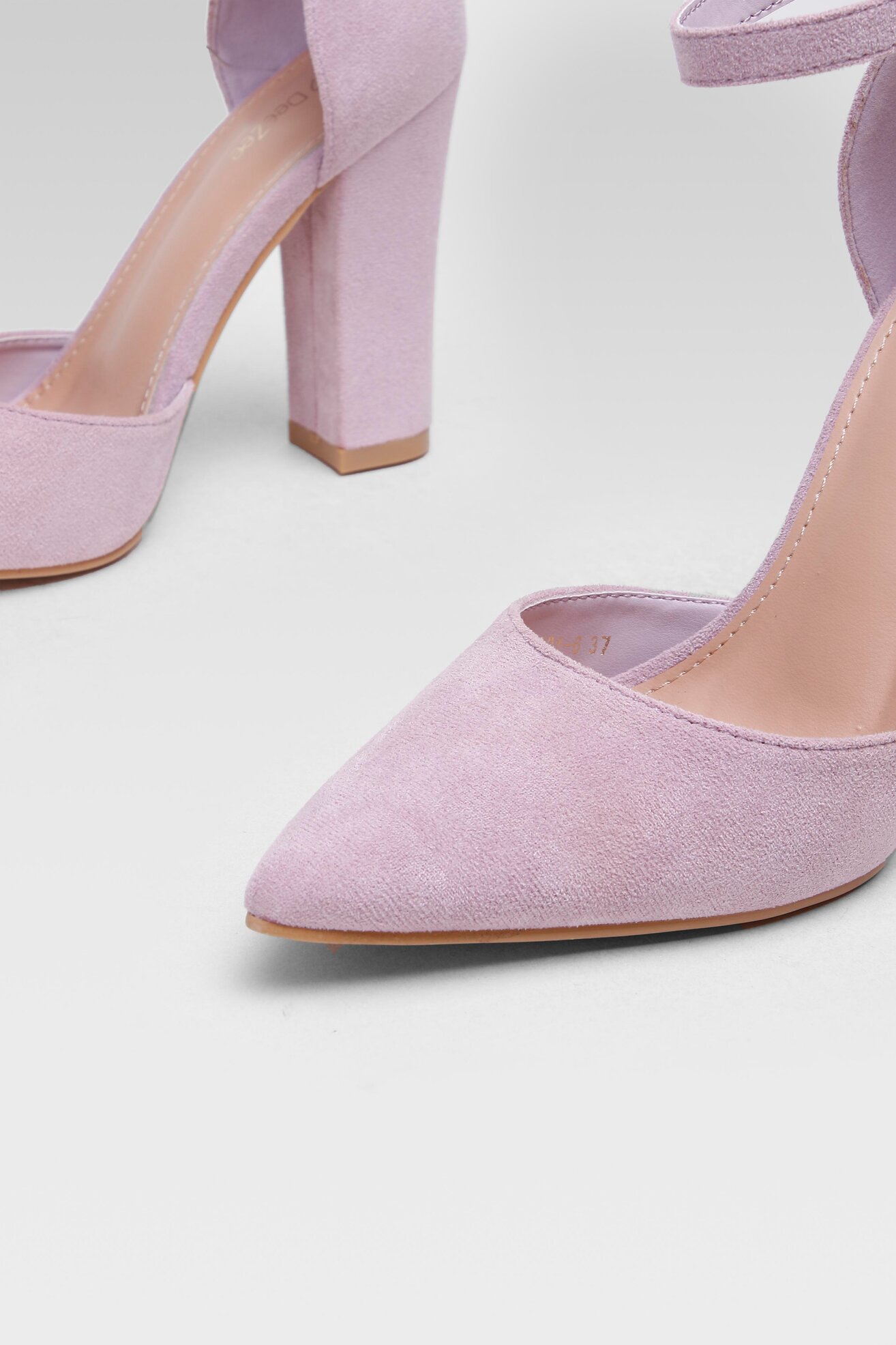 Czółenka DeeZee KL-091201-06 Fioletowy