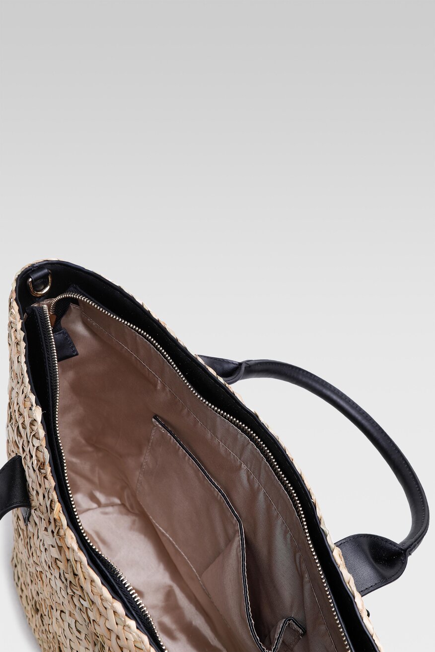 Quazi - Torba duża pleciona shopper - 5904248788803
