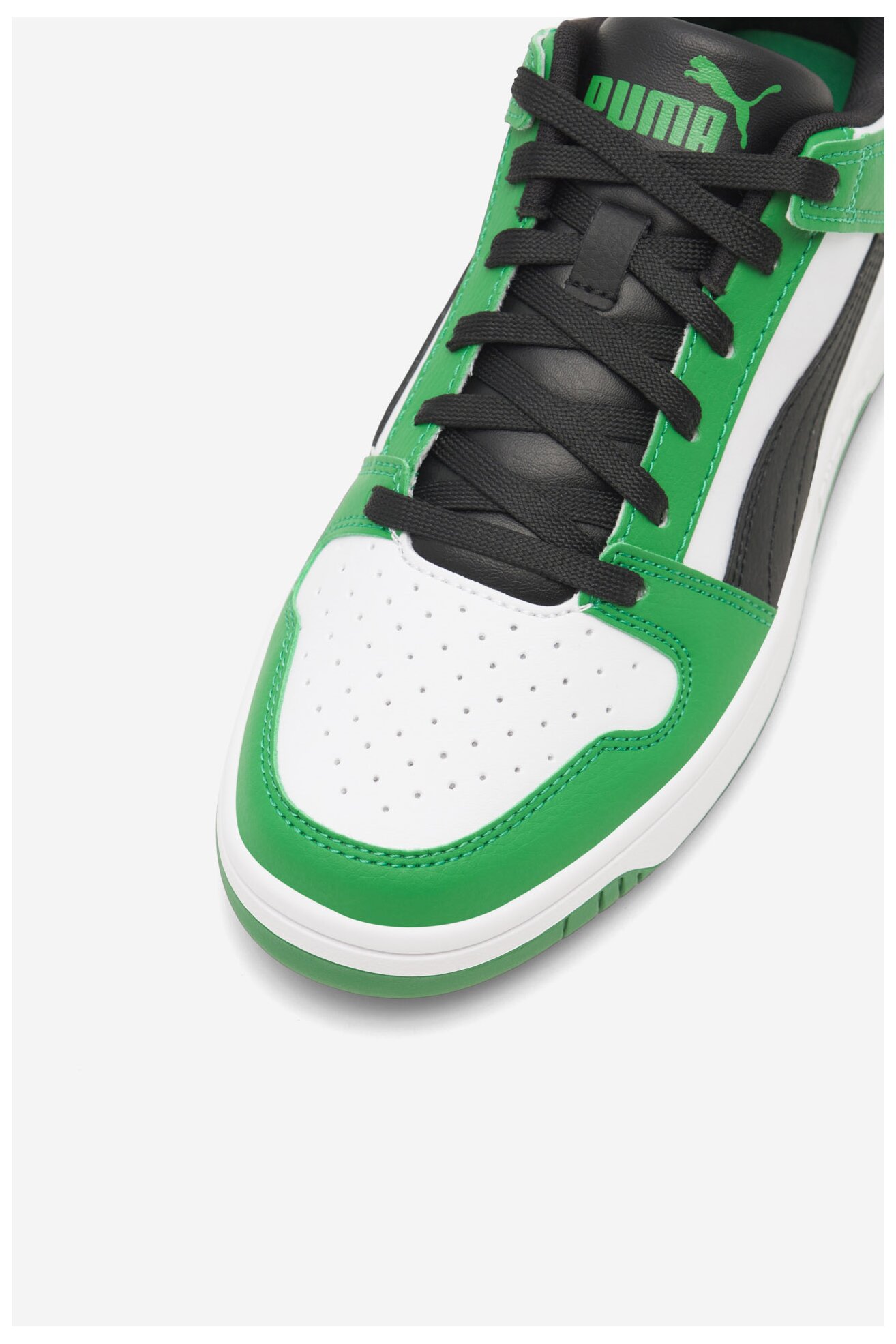 Obuwie sportowe Puma REBOUND LAYUP LO SL JR 37049024 Zielony