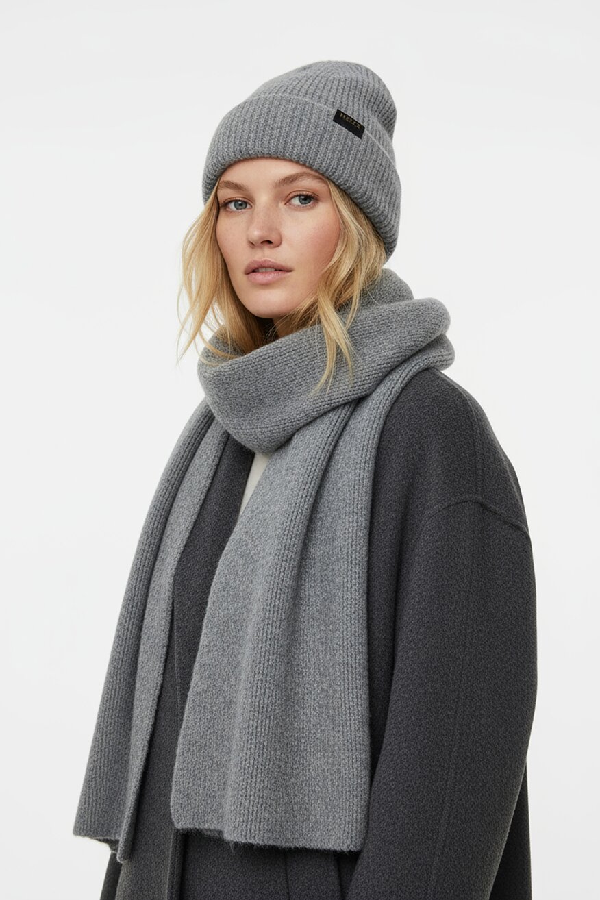 Női sapka Mexx CEO-MEXX-W3-001-AW25 SZÜRKE - 5906751405178