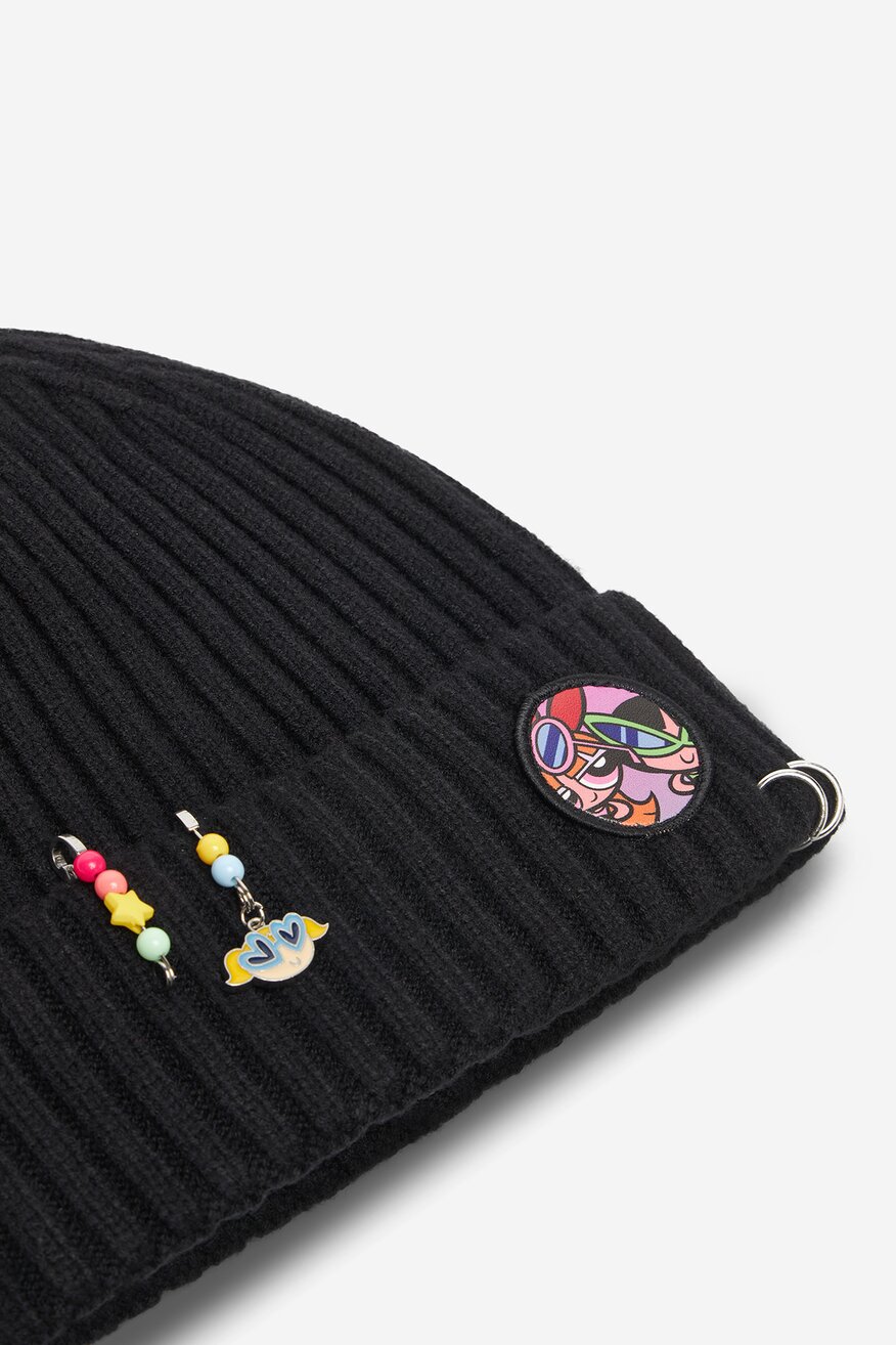 Gyerek sapka POWERPUFF GIRLS CEO-ACCCS-AW25-321PPG FEKETE - 5906751426821