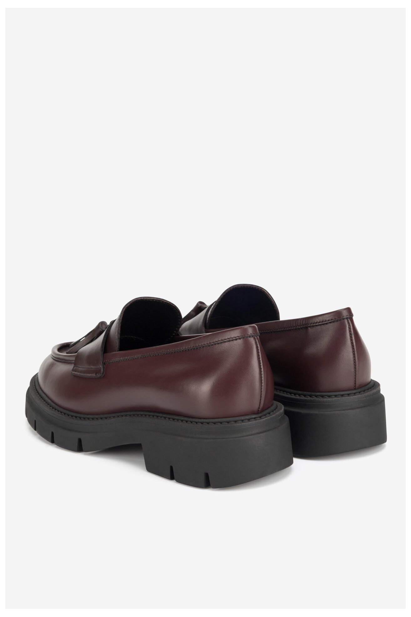 Mokasíny Gino Rossi GRACE-I24-26375NB BORDÓ