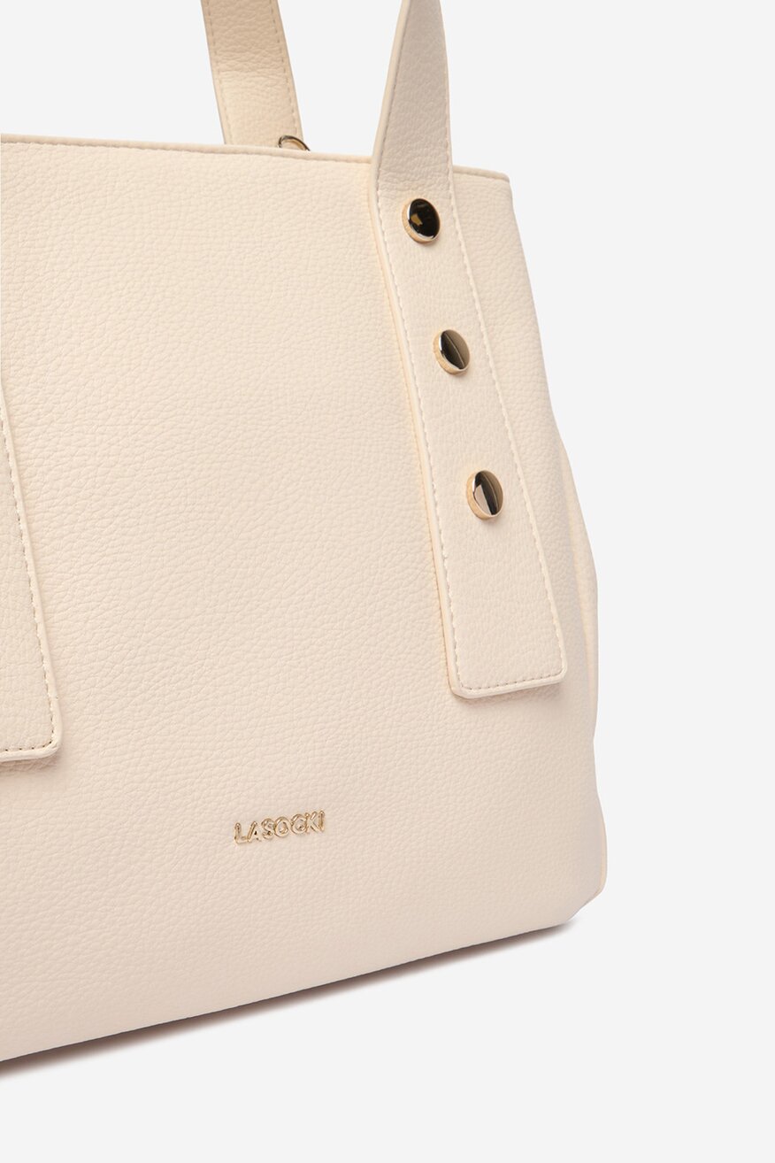 
                        Дамска чанта Lasocki CEO-LSK-L-011-09 СЛОНОВА КОСТ - 5906751521441