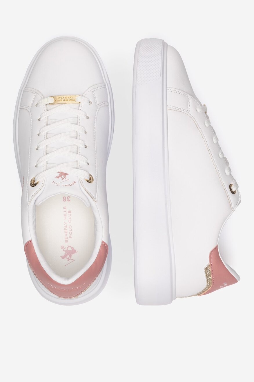 Încălțăminte sport Beverly Hills Polo Club ALB - 5905588811725