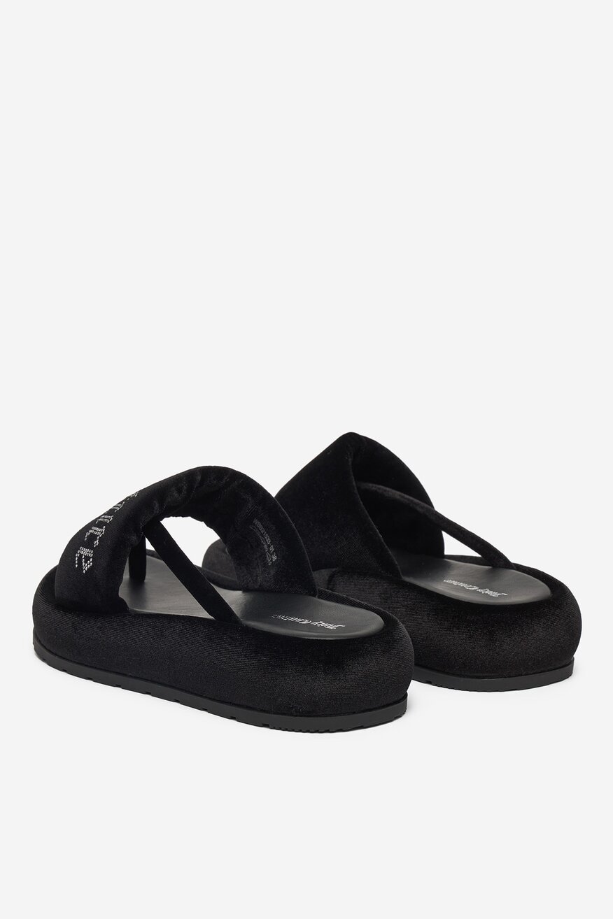 Juicy Couture - Klapki na platformie - 5906751063453