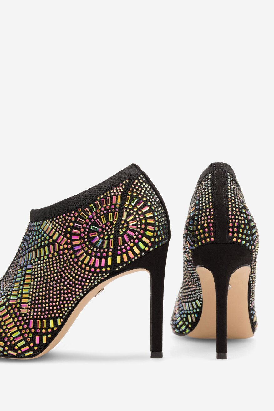 NINE WEST - Botki na szpilce - 5905588144526