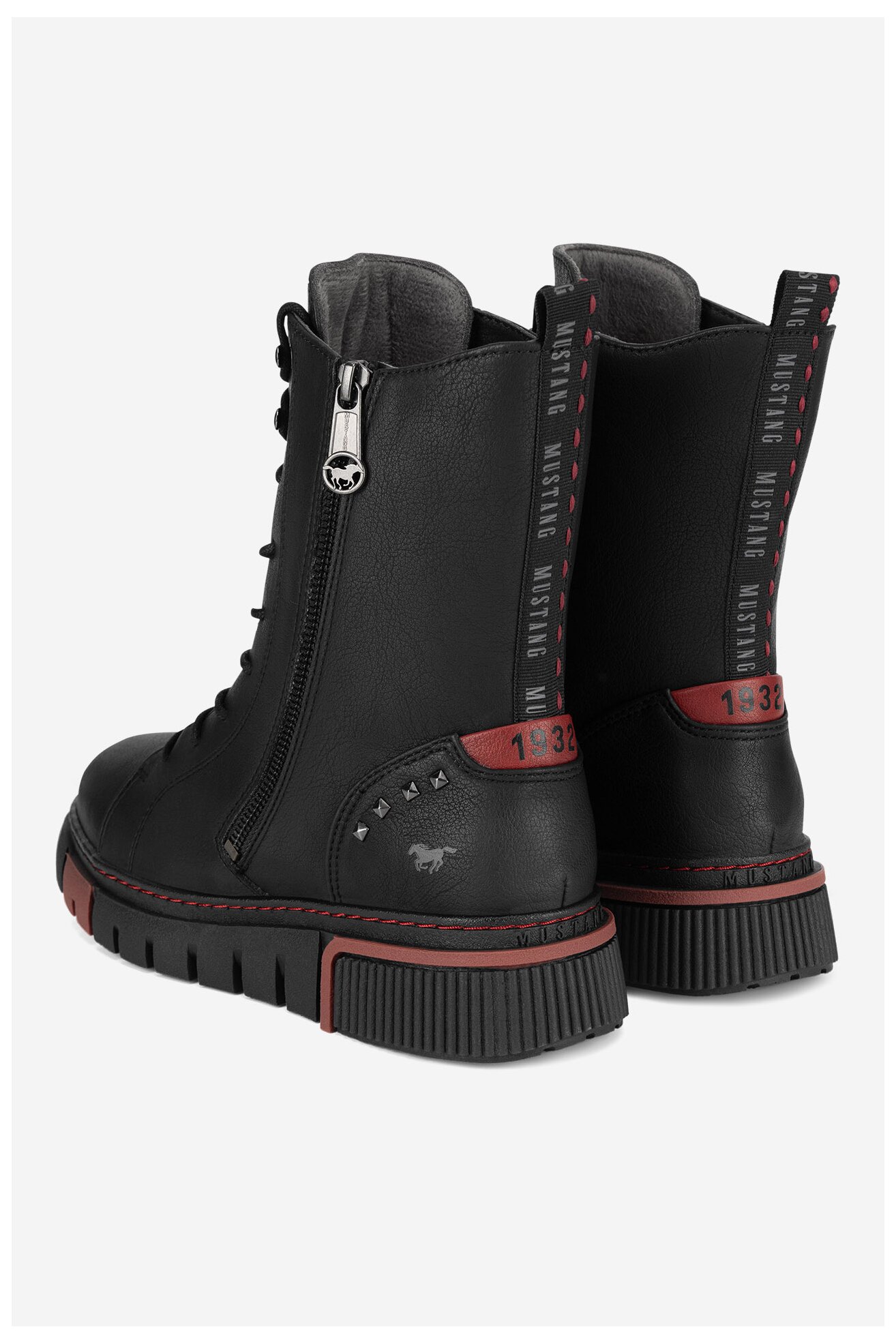 Bocanci Mustang 1502-502 NEGRU