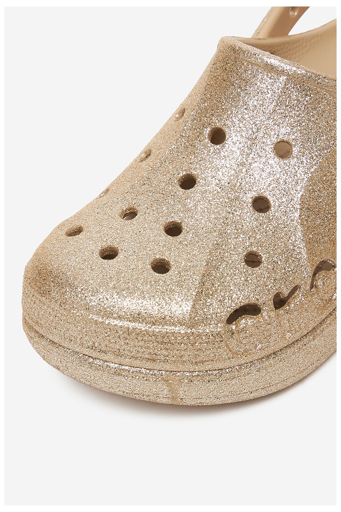 Șlapi pentru bazin Crocs BAYA PLATFORM CLOG 208459-212 AURIU