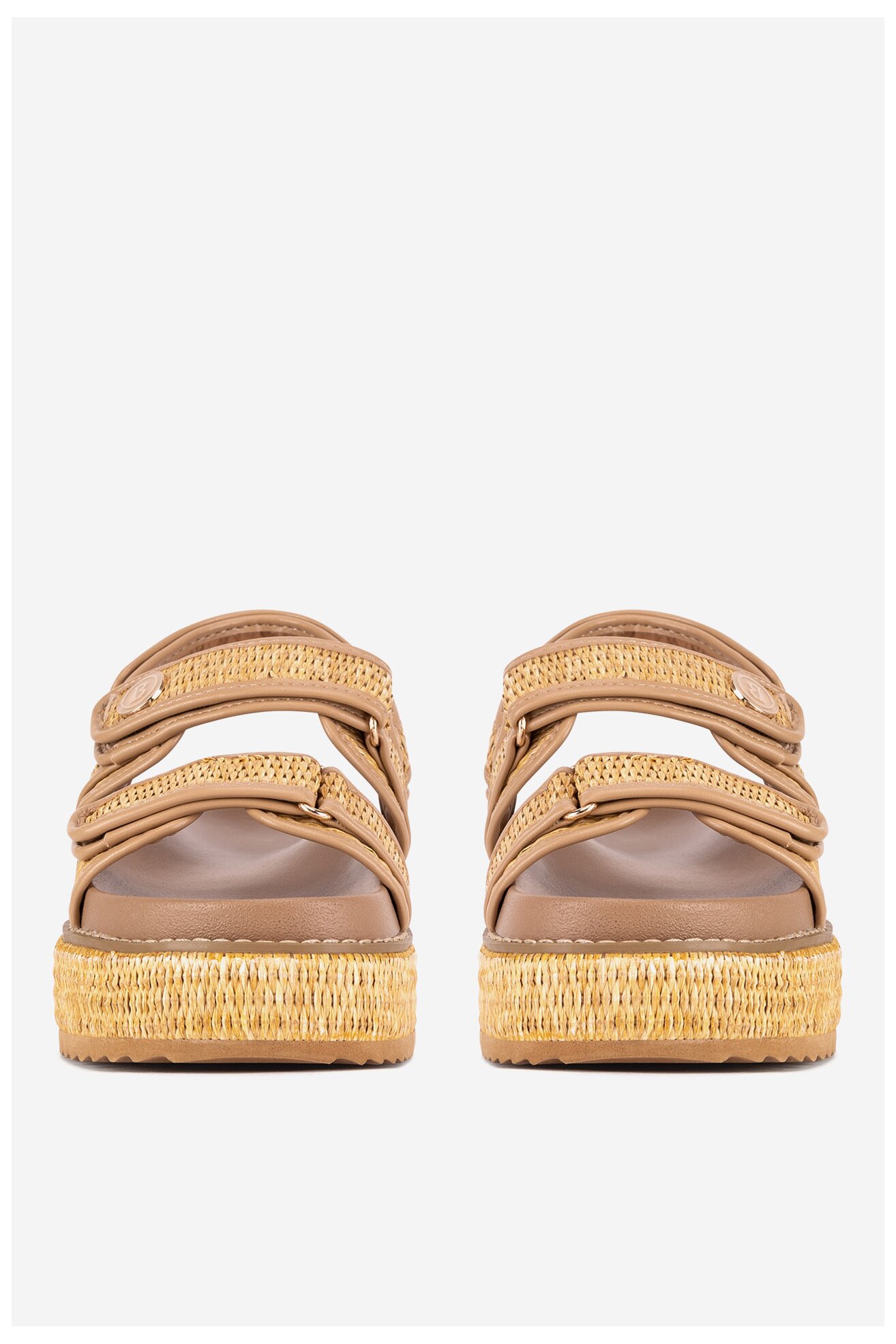 Sandały Badura BEGONIA-TS6165-01 Beżowy