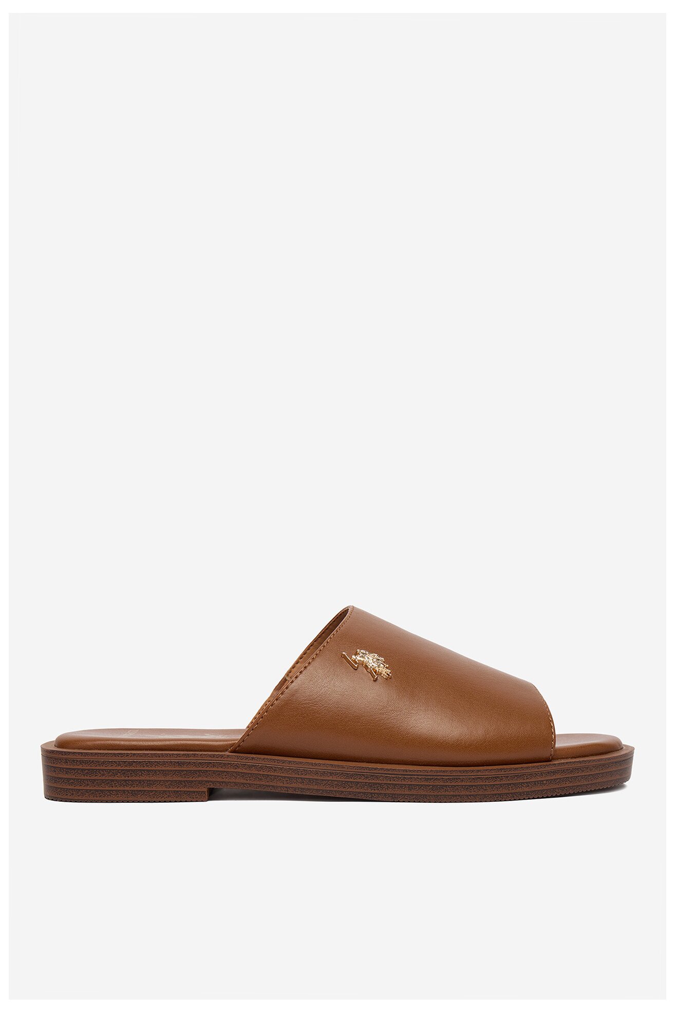 Klapki U.S. POLO ASSN. EO-MARINA003W/6Y1 Camel