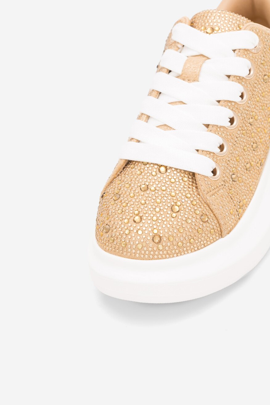 NINE WEST - Sneakersy na platformie - 5905588152255