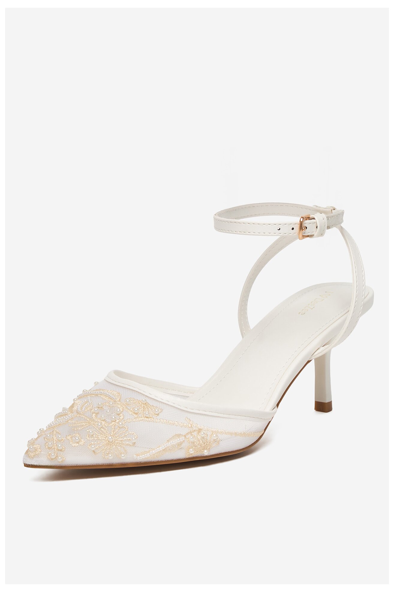 Czółenka DeeZee CEO-CD25-09-3 Biały