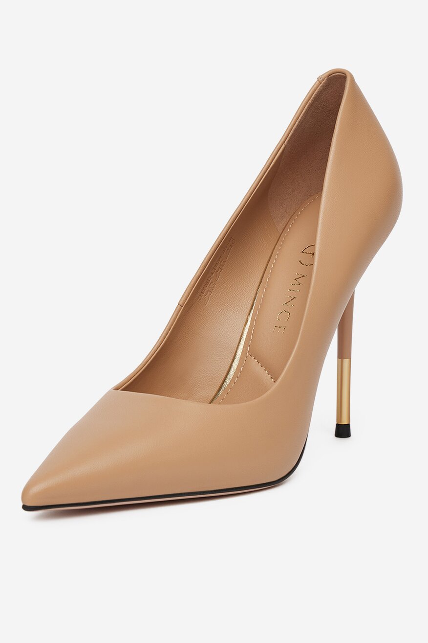 
                EVA MINGE - Szpilki skórzane - 5906751644225