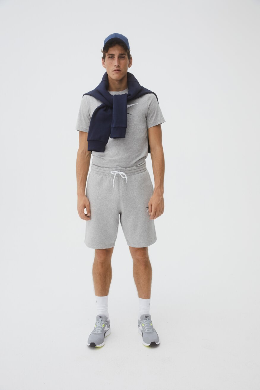 Reebok - Szorty sportowe szare - 5903698984018