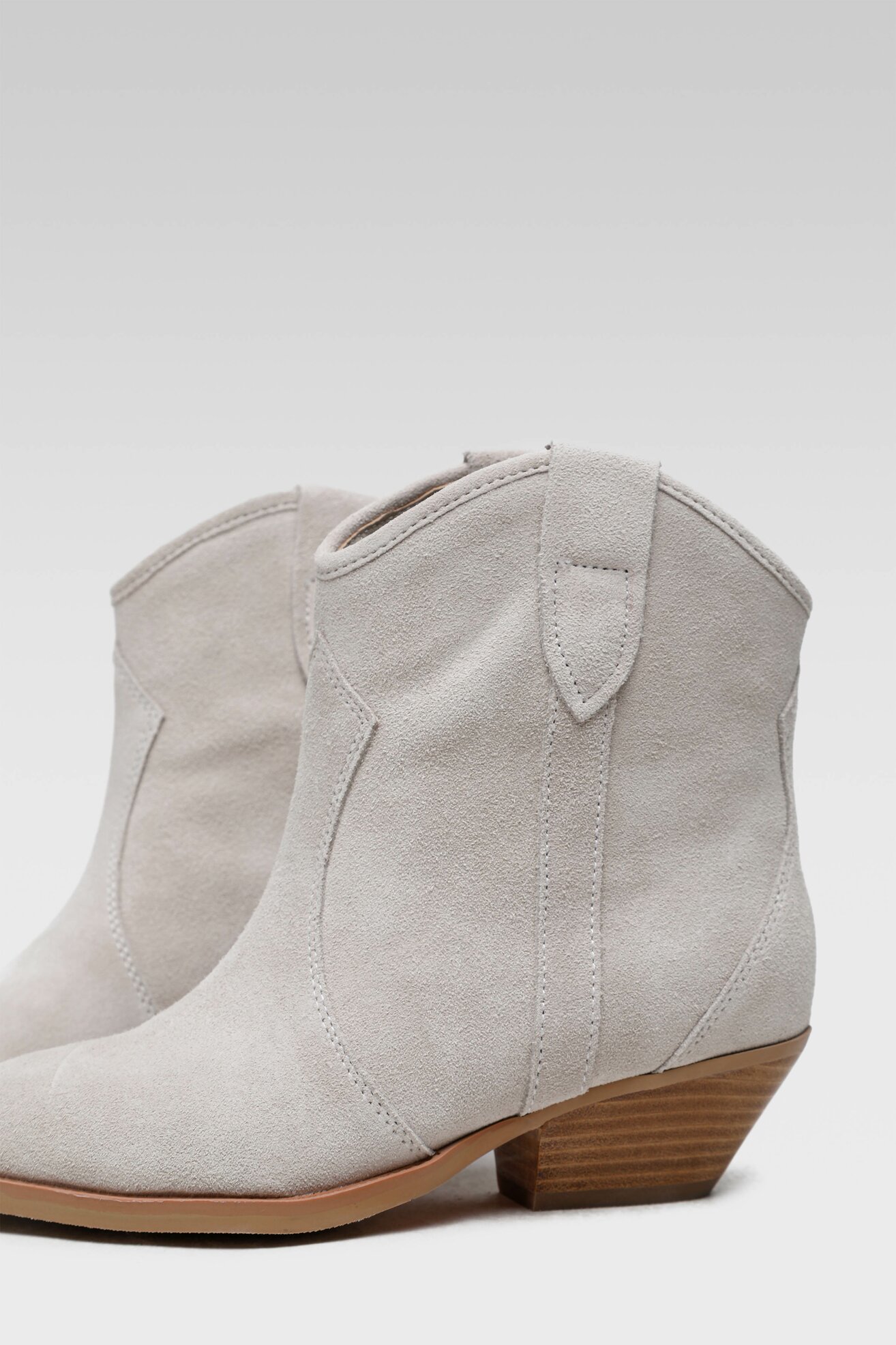 Botki Badura V365-17 Szary jasny