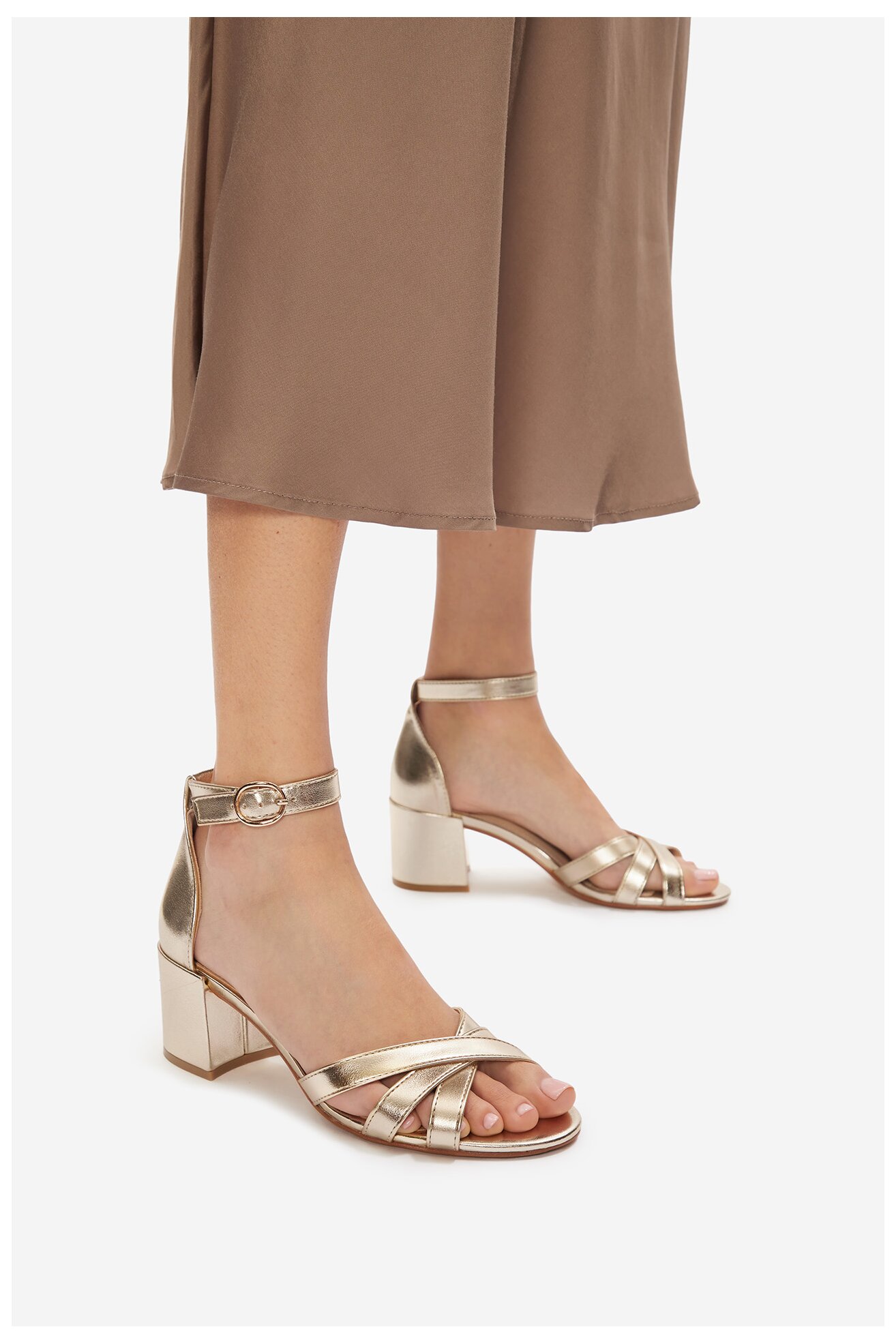 Сандали Jenny S4SH1725 ЗЛАТИСТ