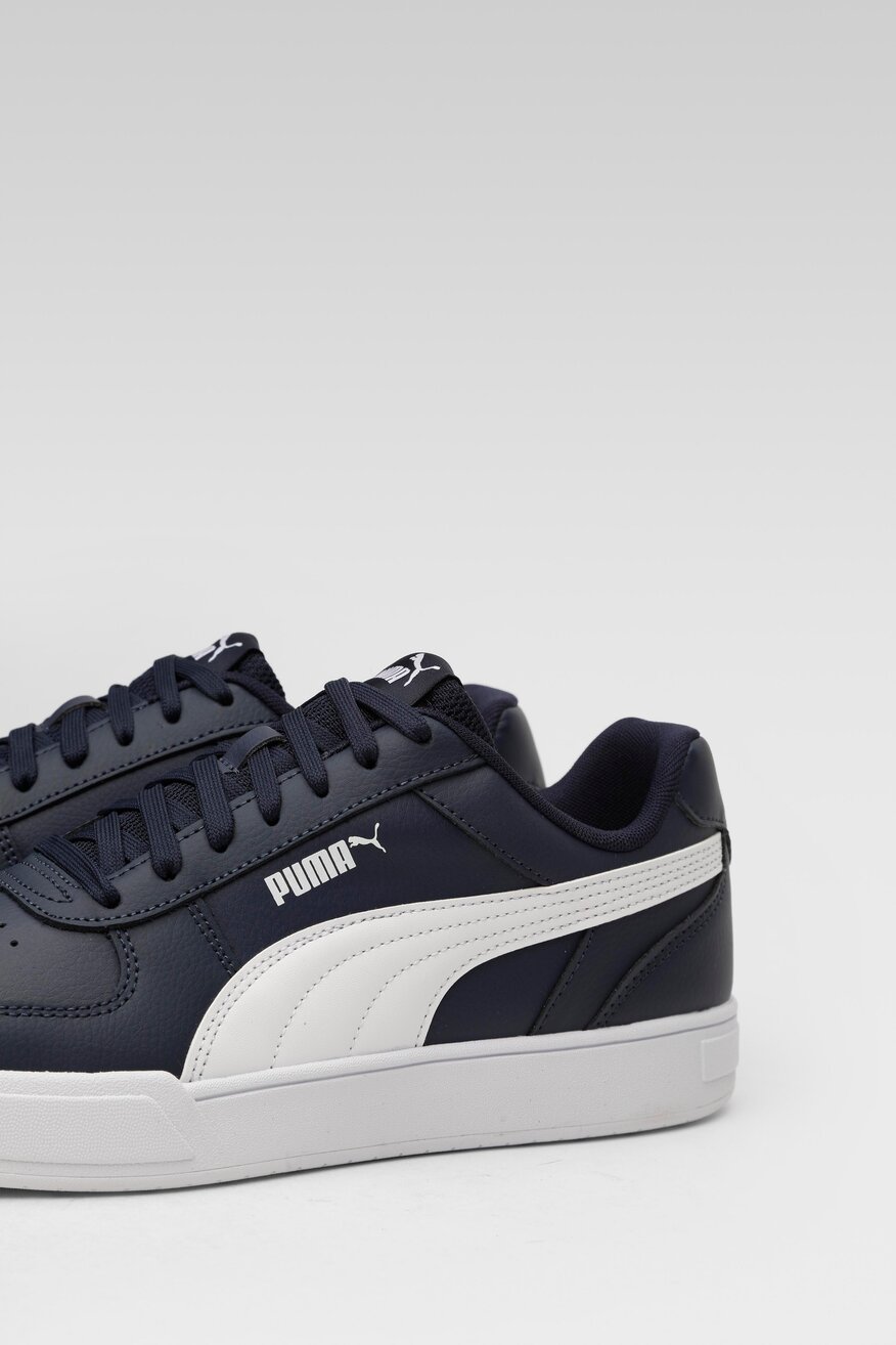 Puma - Obuwie sportowe granatowe sznurowane - 5903698843353