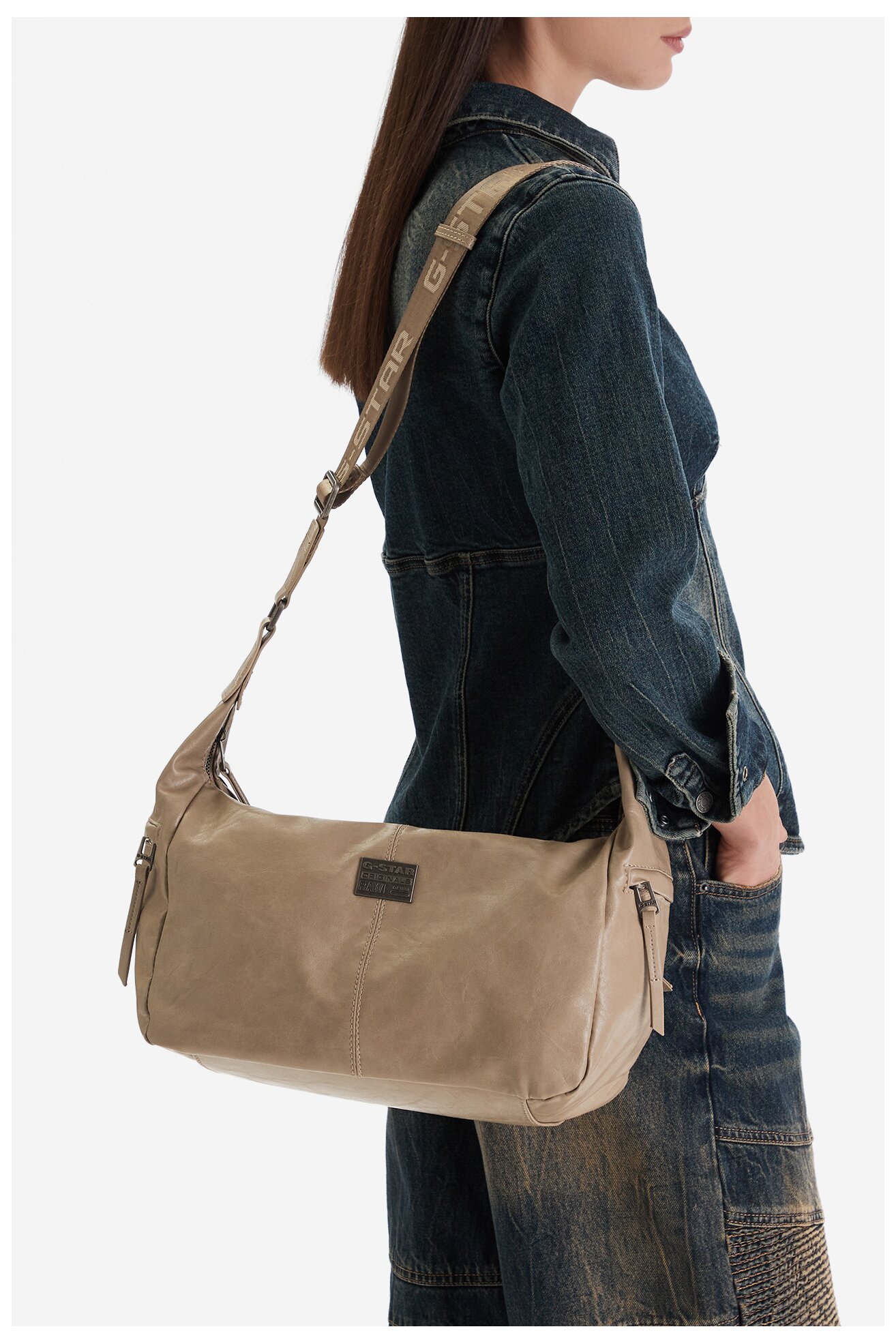 Torebka G-STAR RAW C-LDA5453B Beżowy