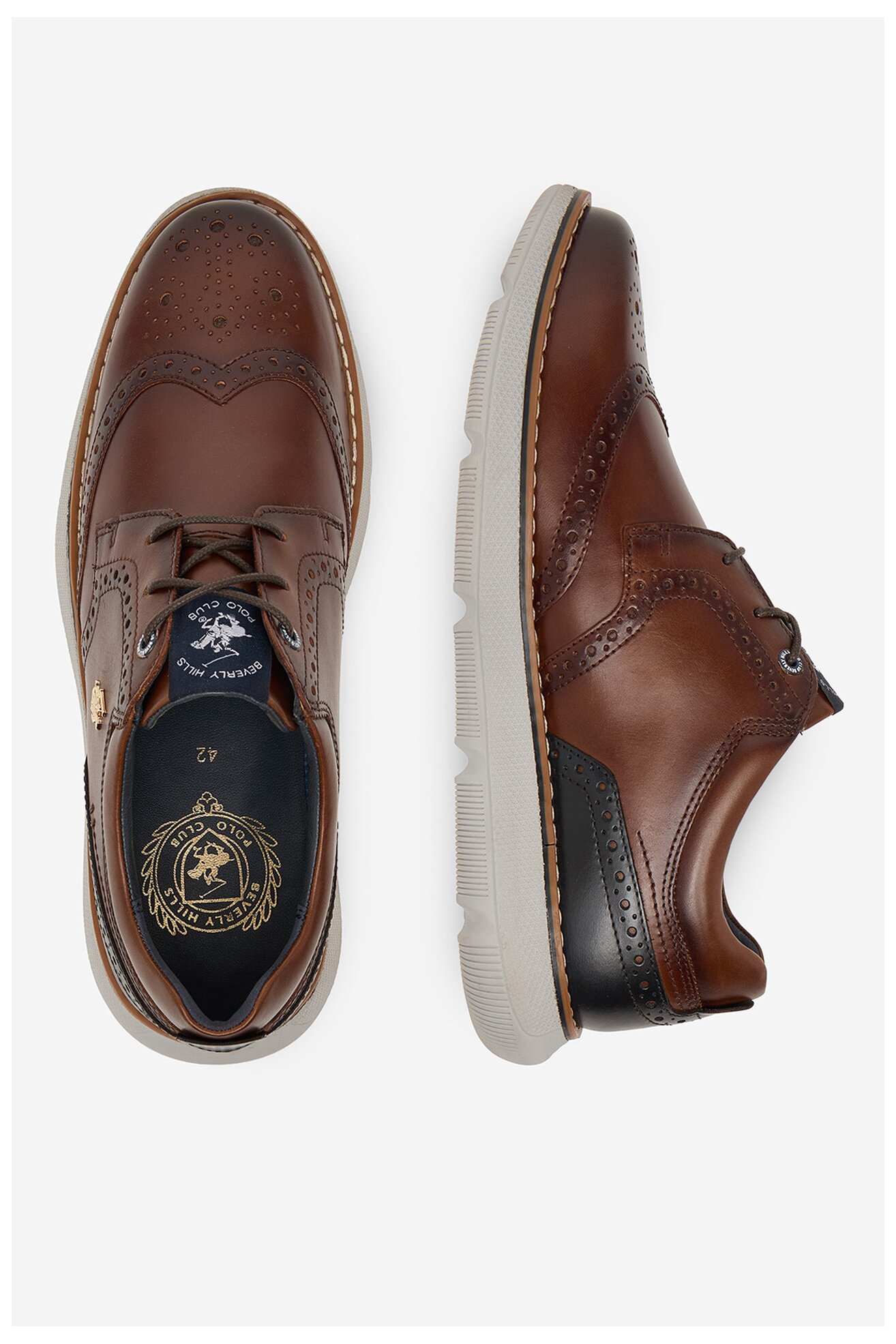 Напівчеревик Beverly Hills Polo Club EO-GRAD-11 MB КОРИЧНЕВИЙ