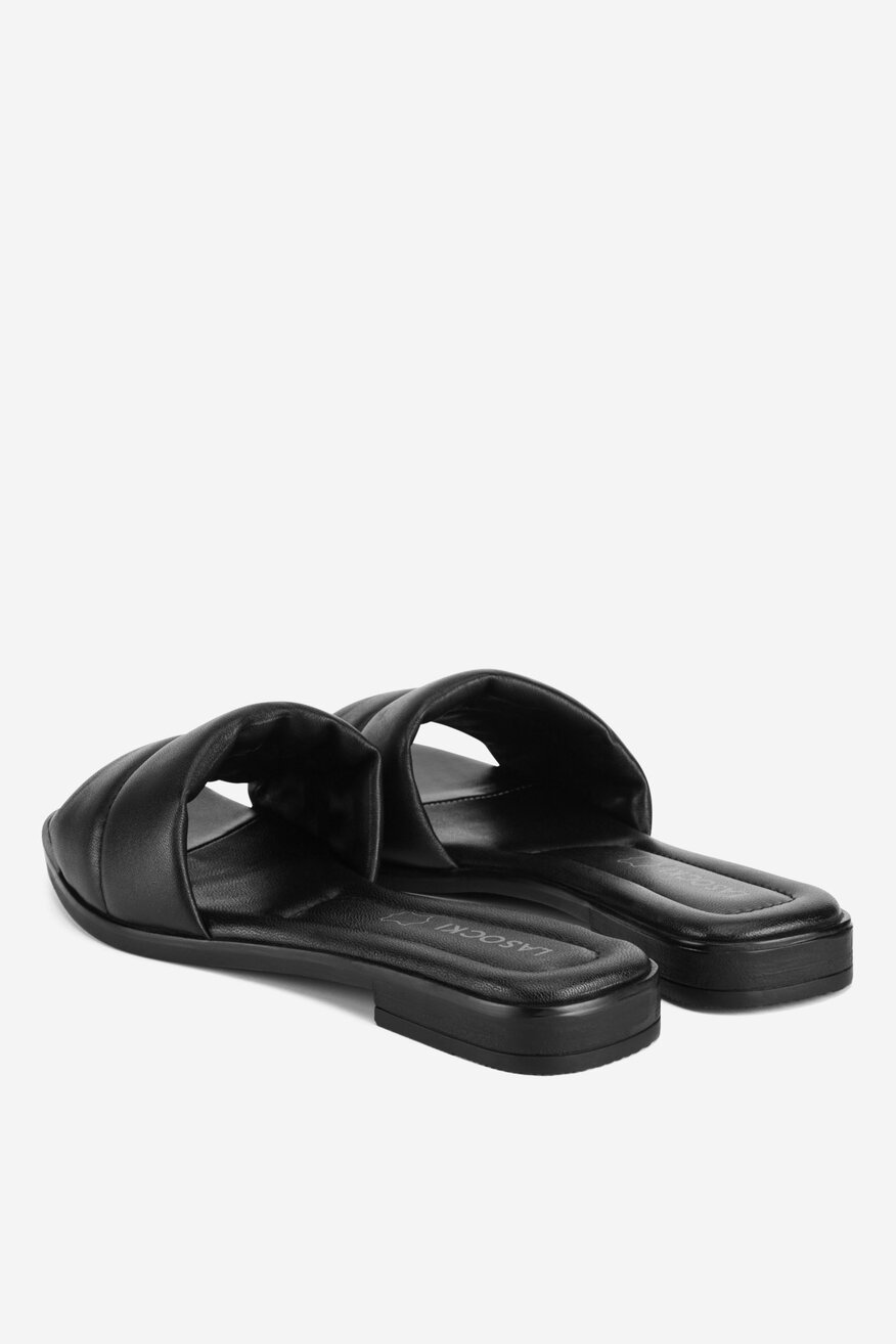 Lasocki - Klapki skórzane - 5904862287027