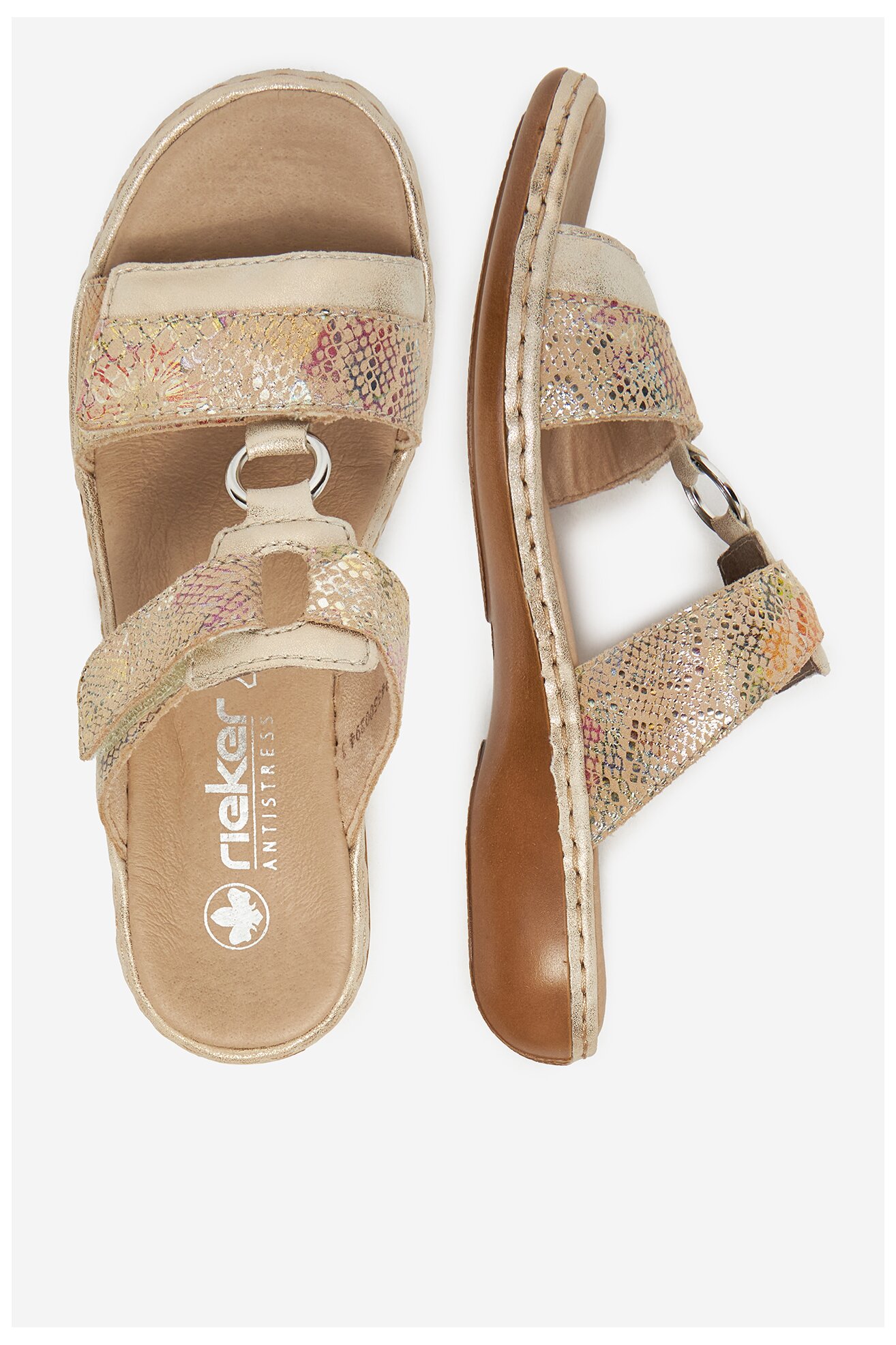 Джапанки Rieker 659X6-90 БЕЖОВ