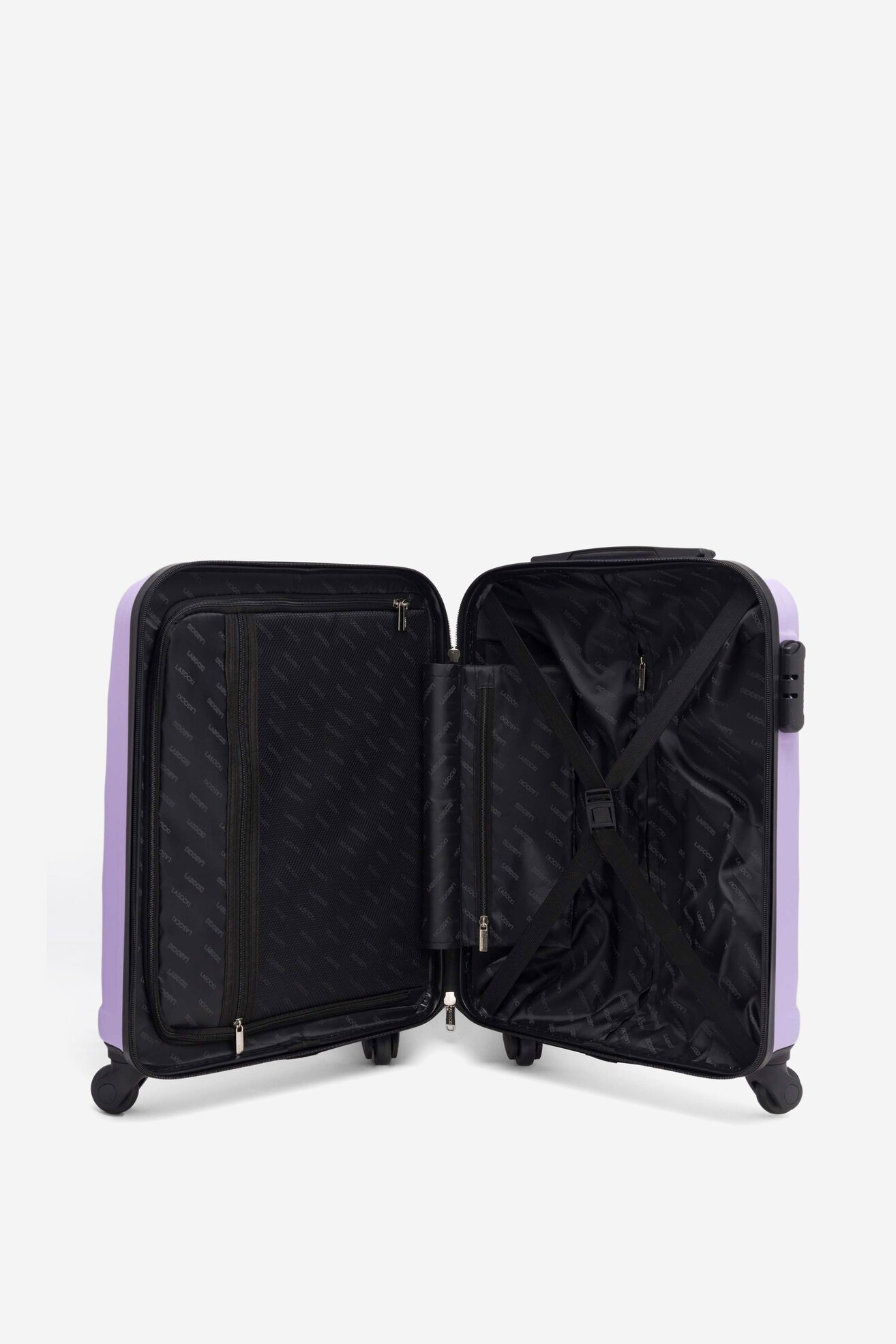 Walizka Lasocki WAL-S-02PURPLE-ABS-04 Fioletowy